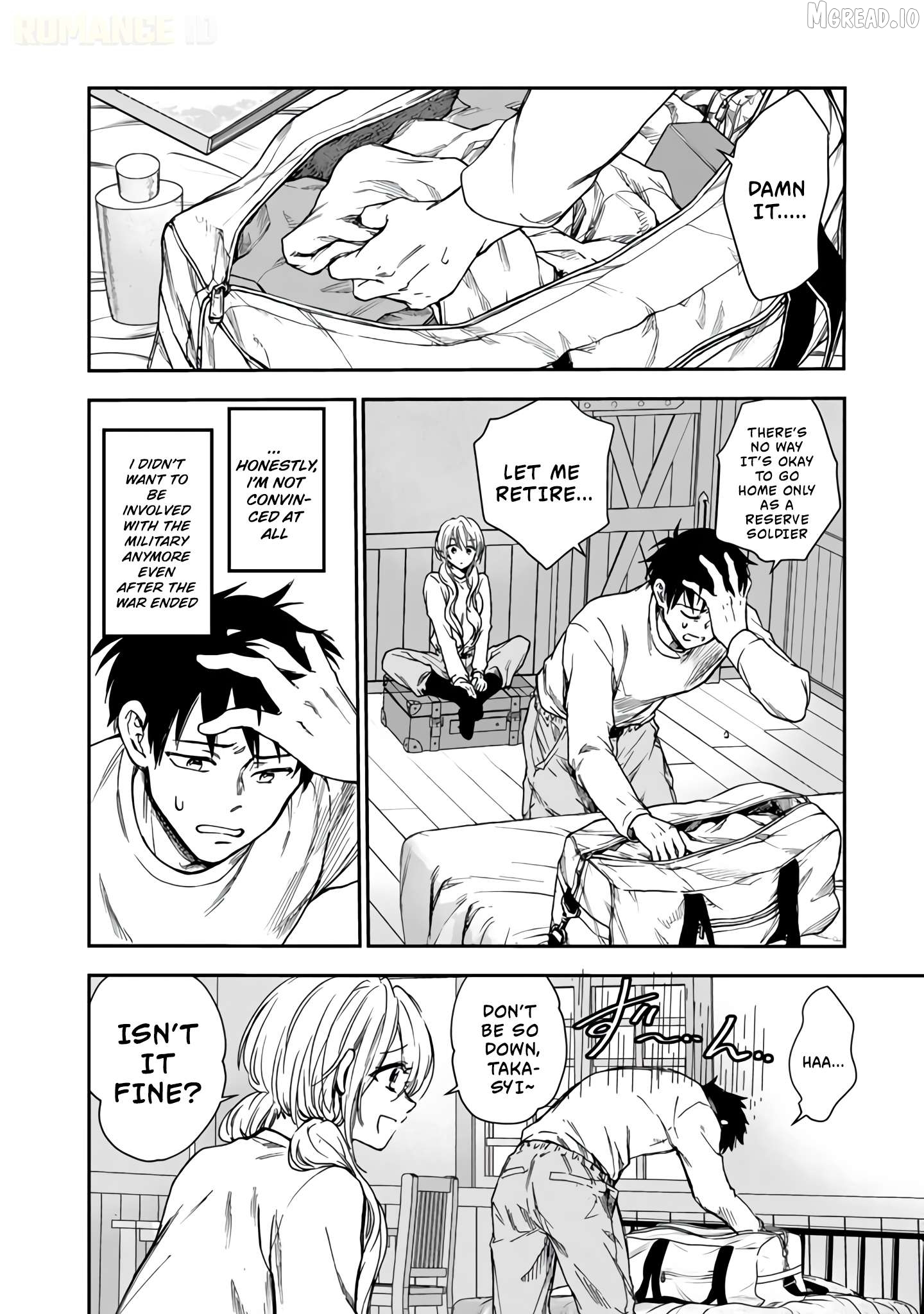 Senchi Kara Kaette kita Takashi-kun. Futsuu ni Koukou Seikatsu wo Okuritai Chapter 1 - page 26