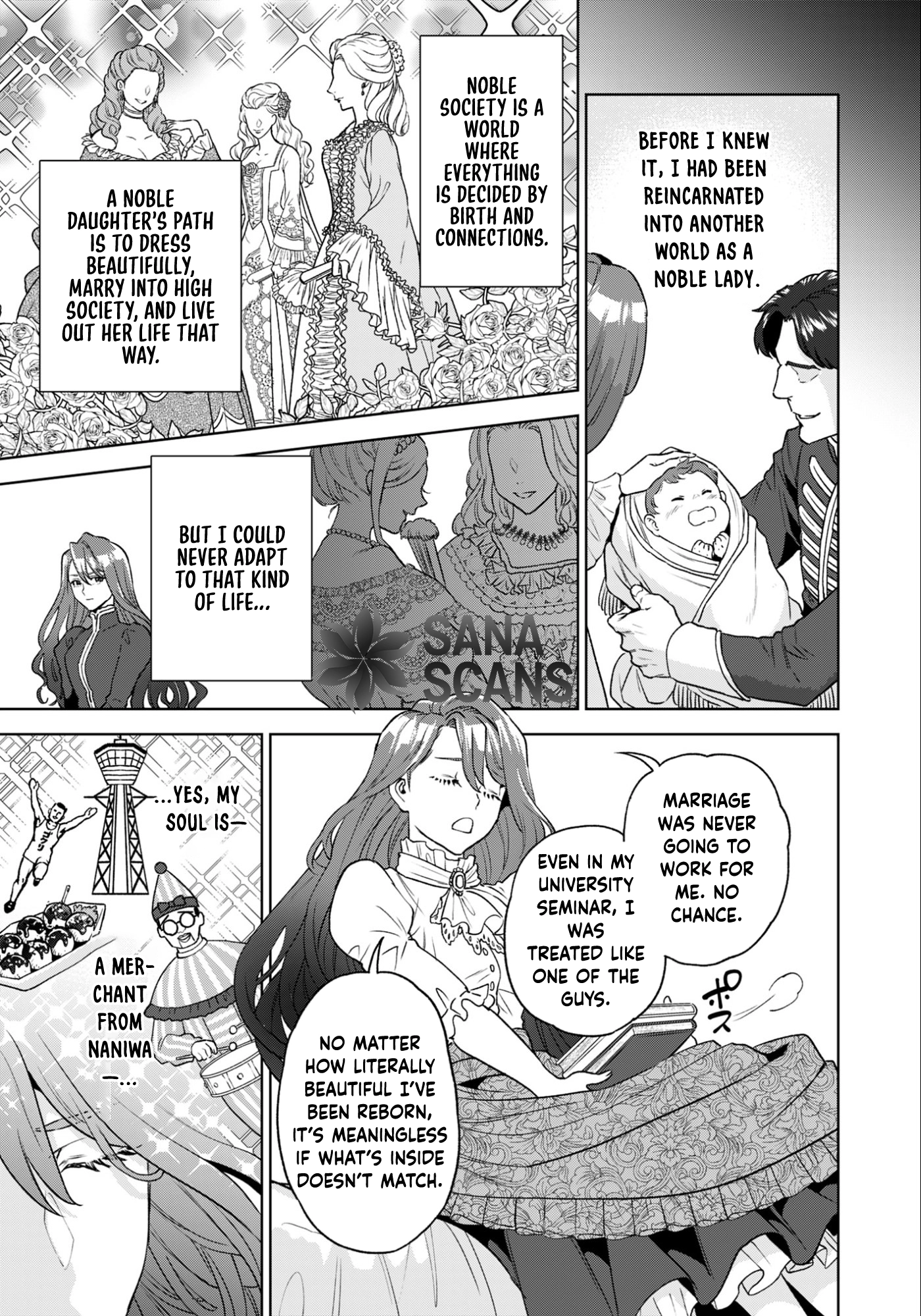 Agnes the Merchant Lady: The Exiled Villainess Who Climbs to the Top Chapter 1 - page 13