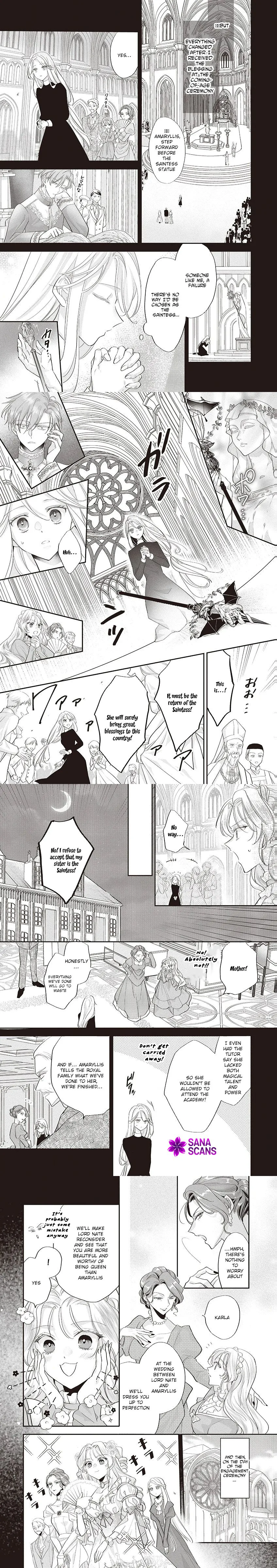 Exiled as a Fake, Turns Out I'm the Real Saintess Chapter 1 - page 4