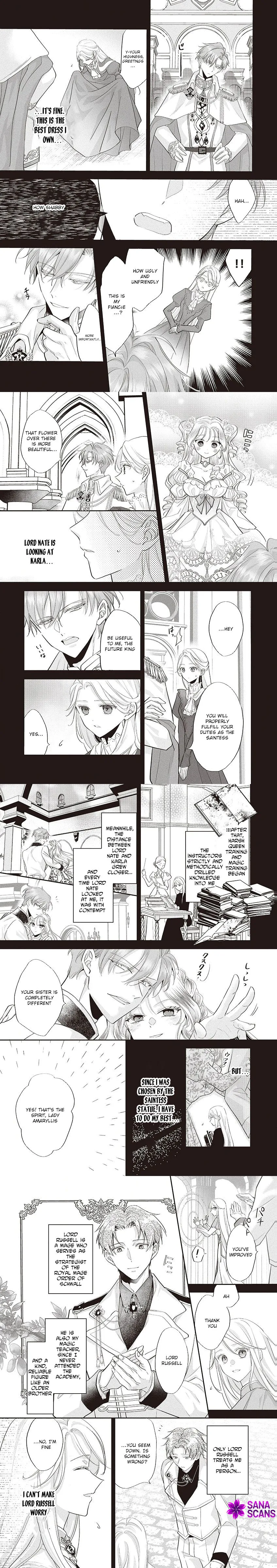 Exiled as a Fake, Turns Out I'm the Real Saintess Chapter 1 - page 5