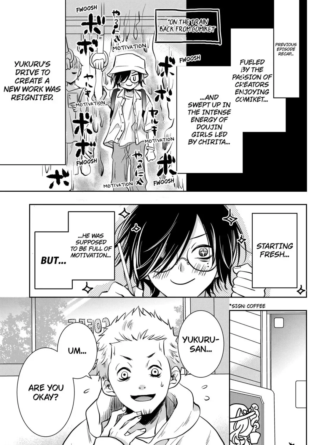 Axed Mangaka and Doujin Creator Chapter 3 - page 3