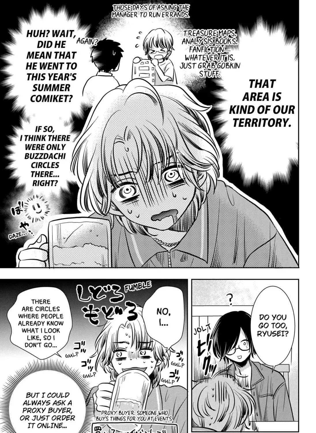 Axed Mangaka and Doujin Creator Chapter 3 - page 39