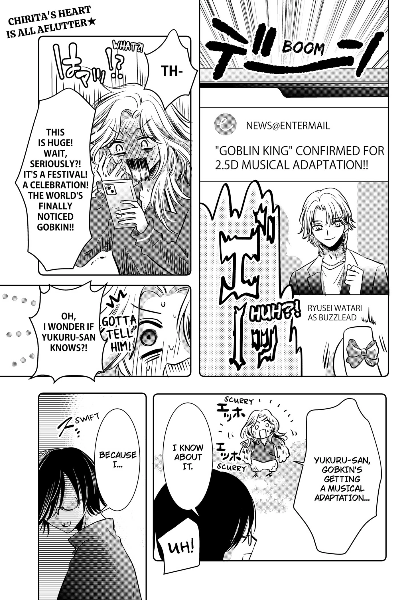 Axed Mangaka and Doujin Creator Chapter 4 - page 1
