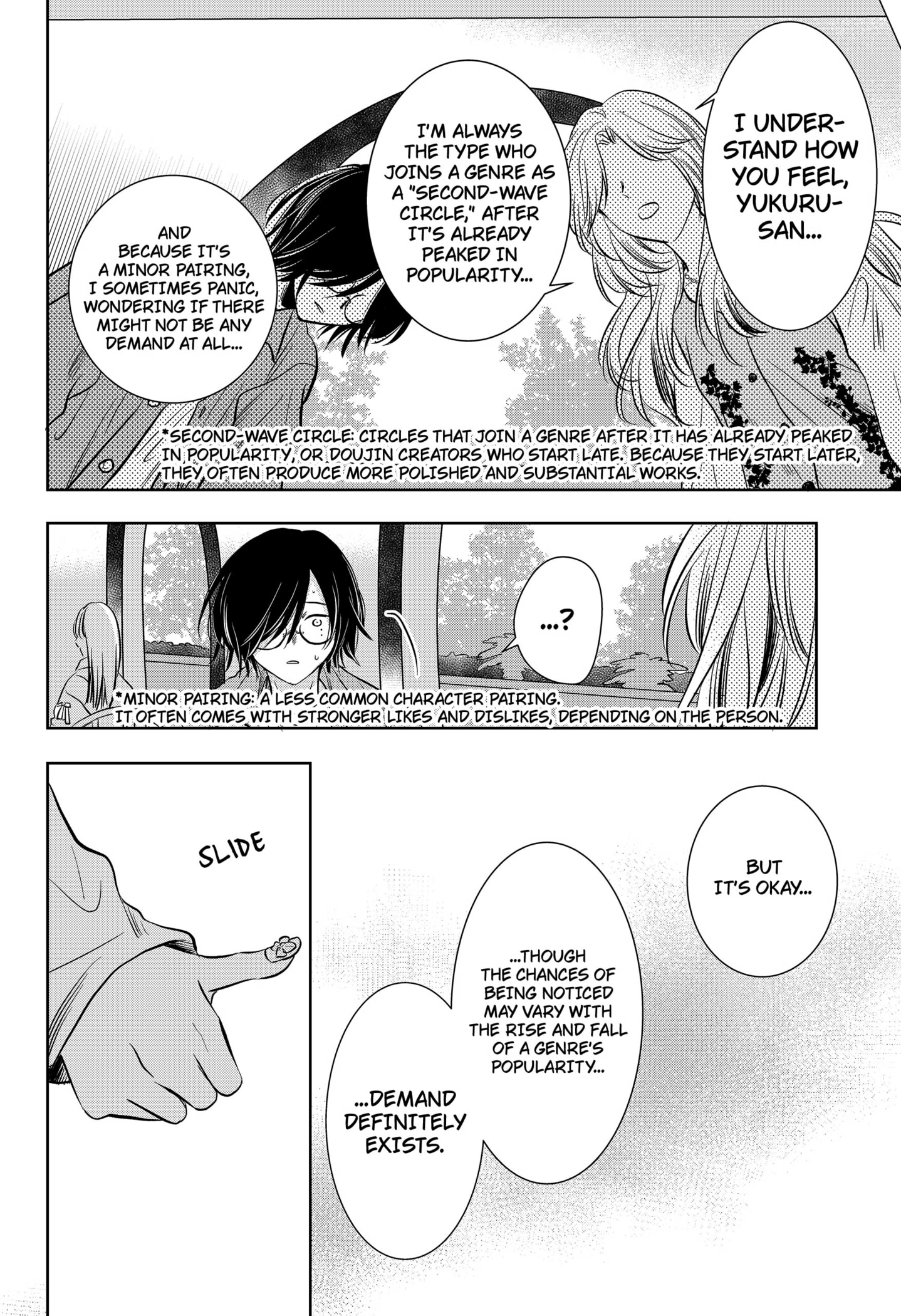 Axed Mangaka and Doujin Creator Chapter 4 - page 22