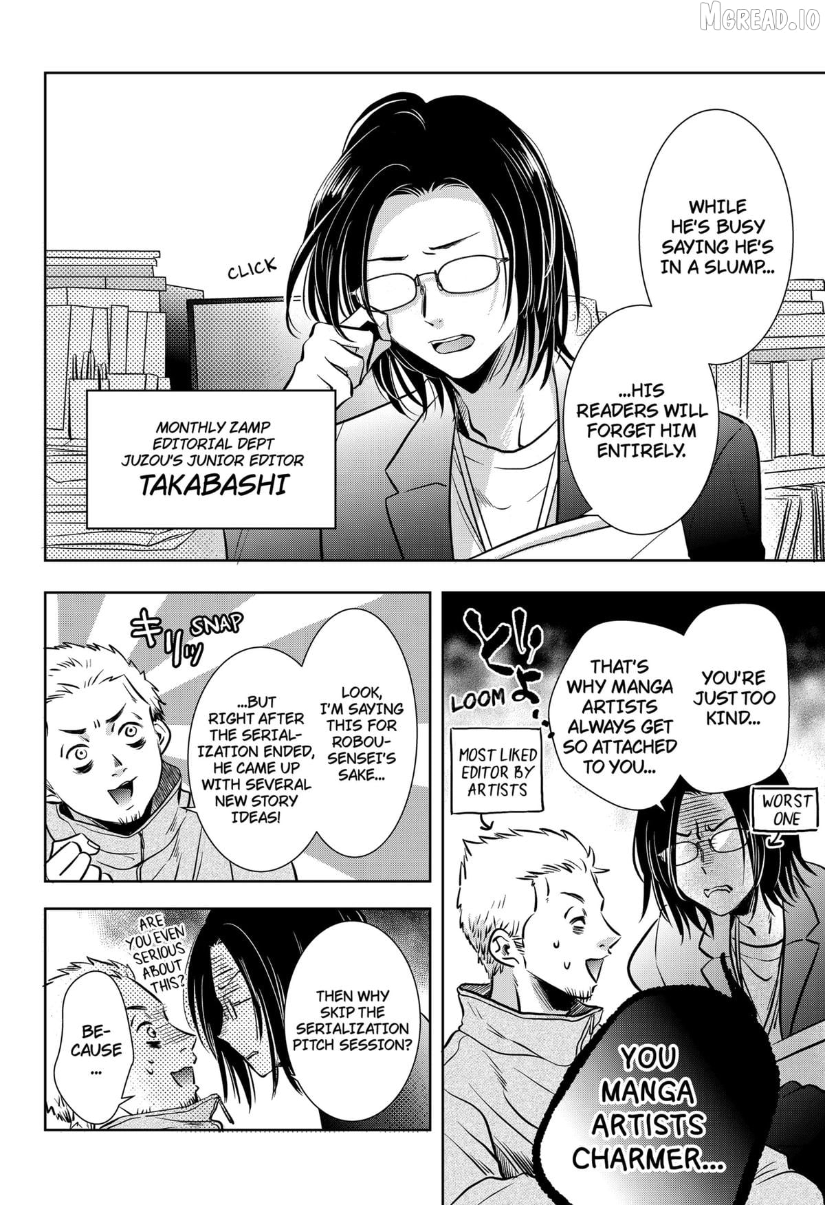 Axed Mangaka and Doujin Creator Chapter 5 - page 2