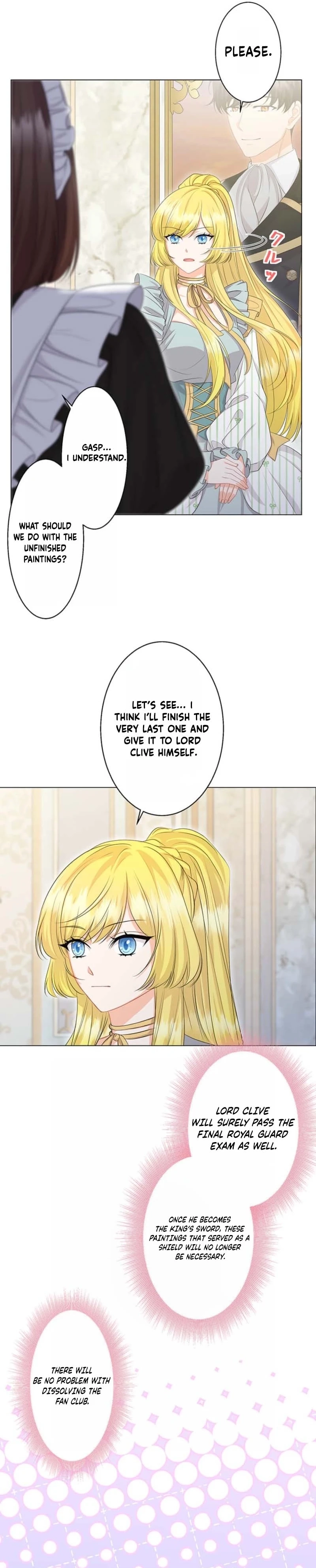 The Holy Sword Lady's Fangirl Life: I'll Protect My Beloved Knight Chapter 5 - page 13