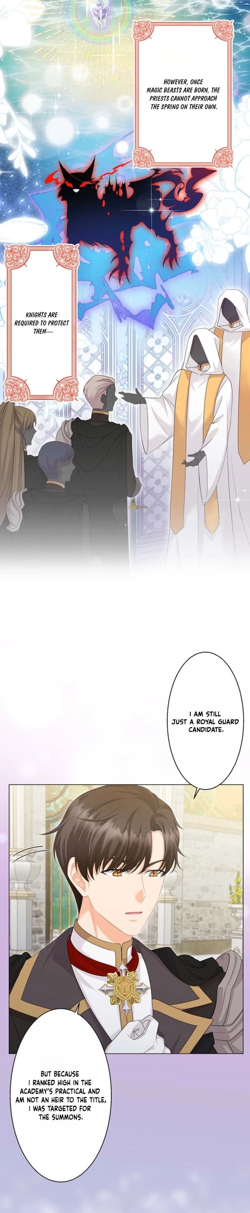 The Holy Sword Lady's Fangirl Life: I'll Protect My Beloved Knight Chapter 5 - page 20