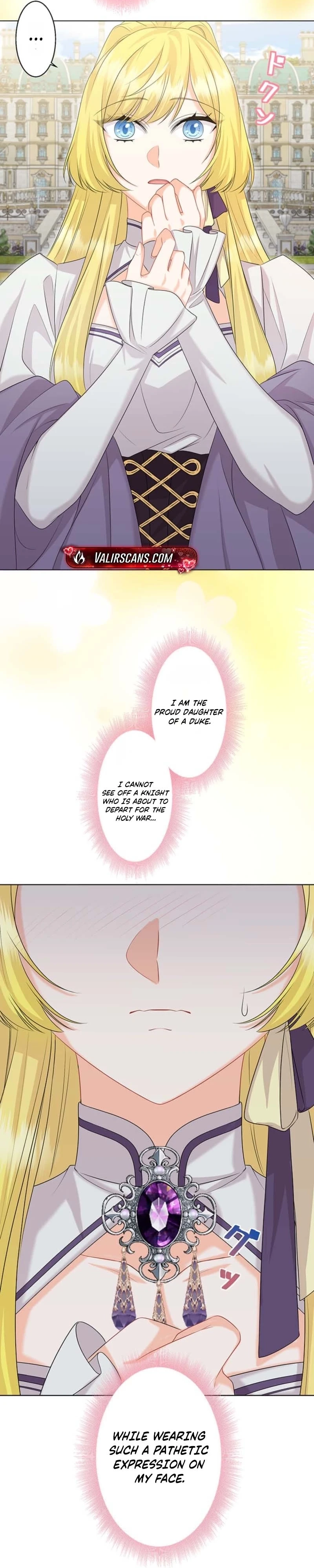The Holy Sword Lady's Fangirl Life: I'll Protect My Beloved Knight Chapter 5 - page 25
