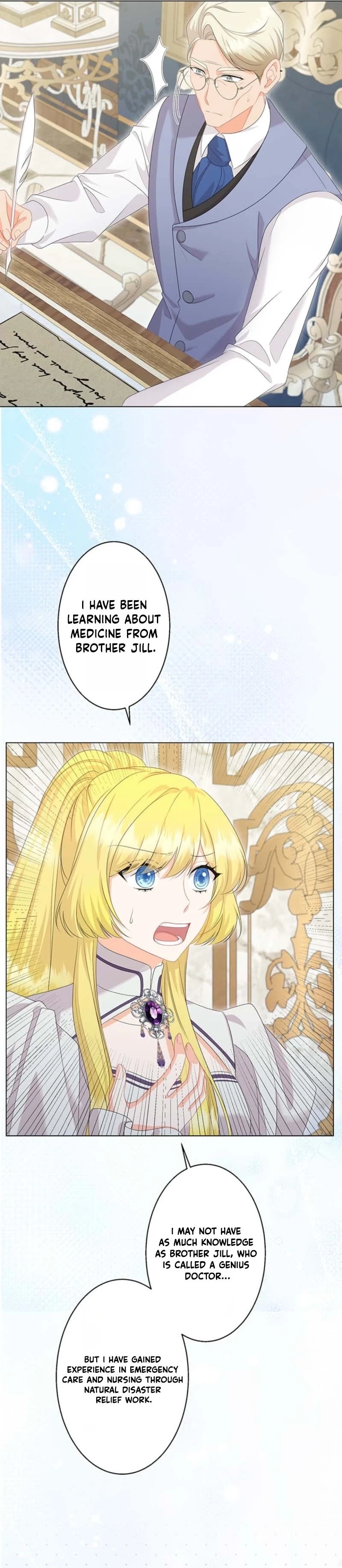 The Holy Sword Lady's Fangirl Life: I'll Protect My Beloved Knight Chapter 5 - page 33