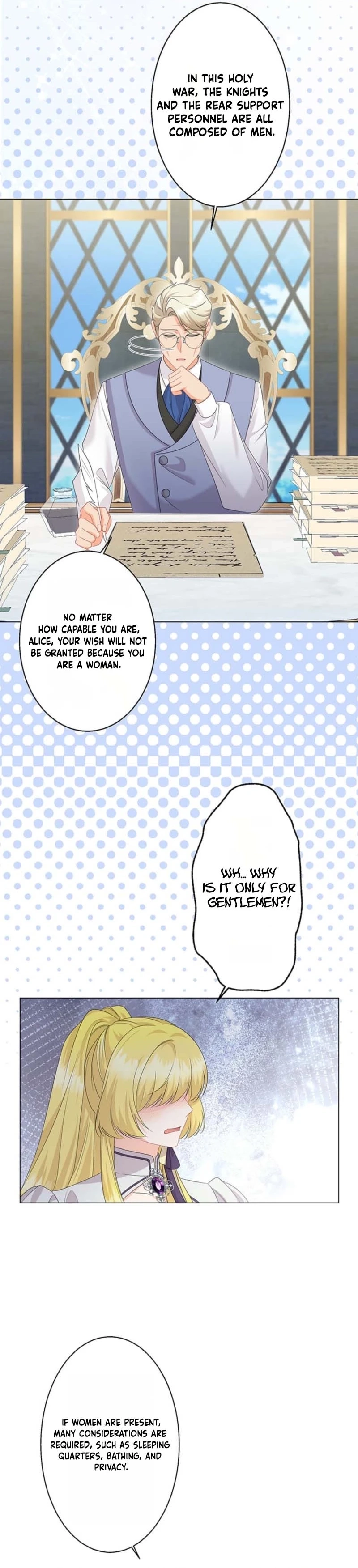 The Holy Sword Lady's Fangirl Life: I'll Protect My Beloved Knight Chapter 5 - page 34