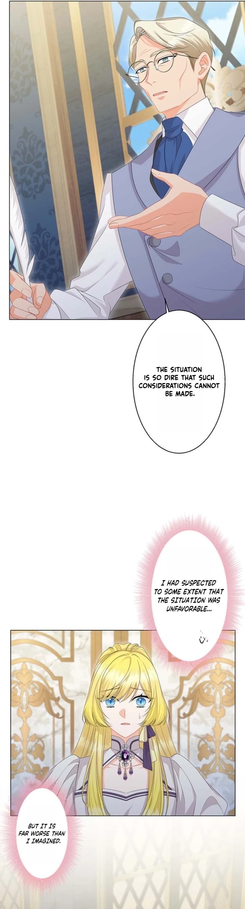The Holy Sword Lady's Fangirl Life: I'll Protect My Beloved Knight Chapter 5 - page 35
