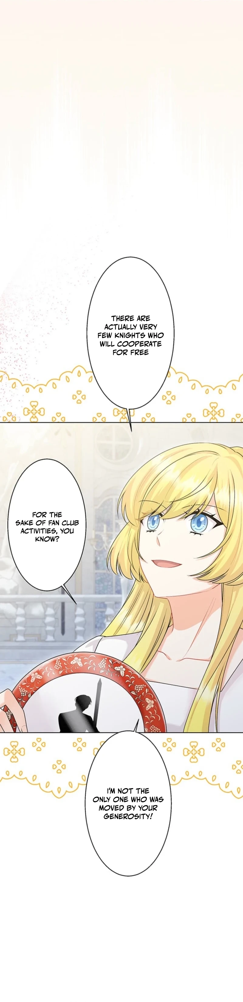 The Holy Sword Lady's Fangirl Life: I'll Protect My Beloved Knight Chapter 7 - page 24