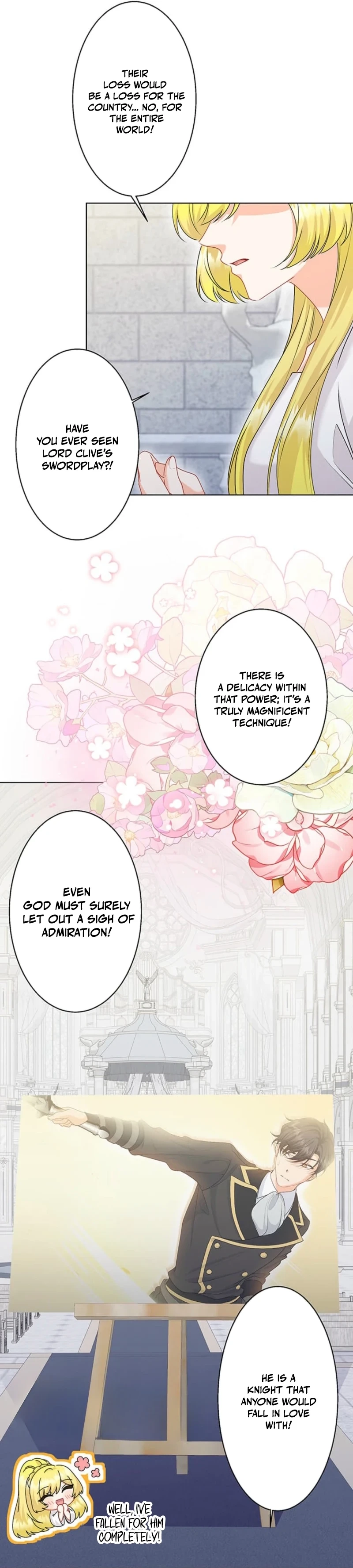 The Holy Sword Lady's Fangirl Life: I'll Protect My Beloved Knight Chapter 7 - page 31
