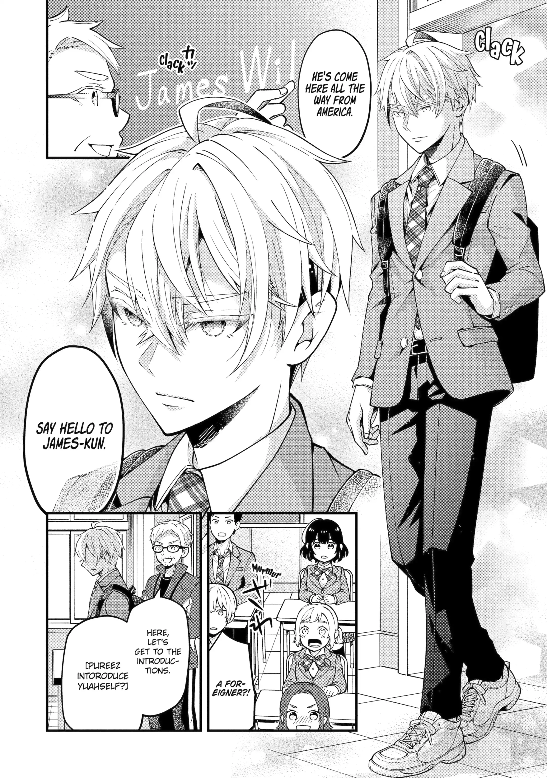 Tonari no Seki no James-kun Chapter 1 - page 8
