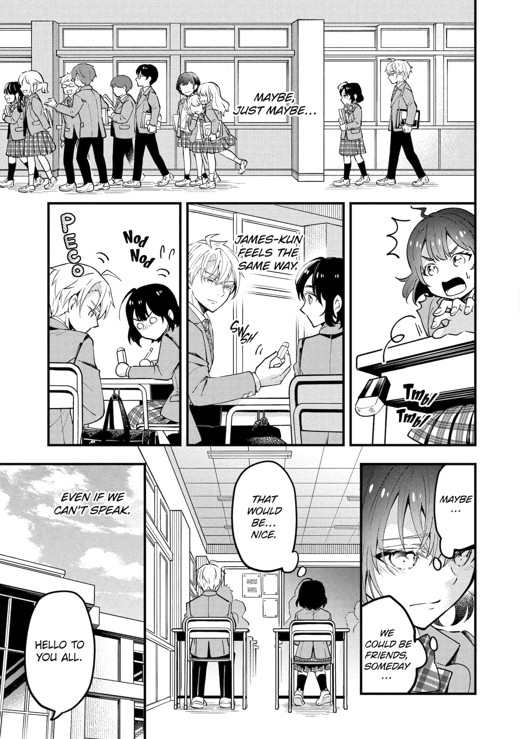Tonari no Seki no James-kun Chapter 2.1 - page 13