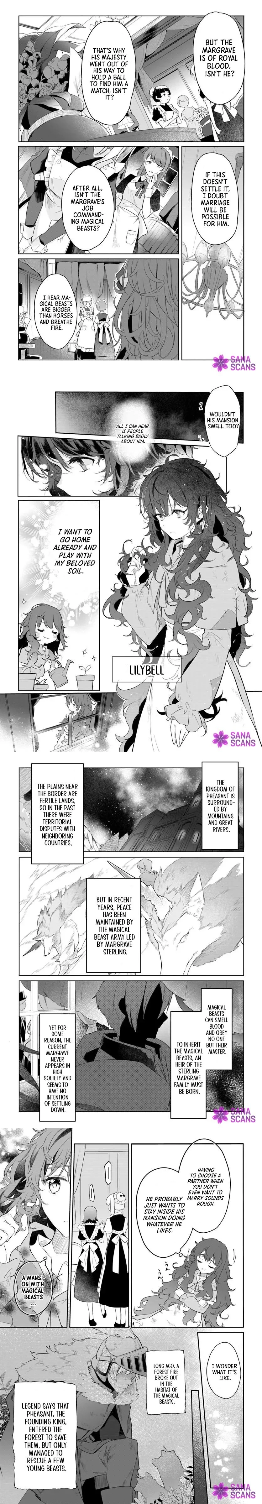 Though I'm a Reclusive Noble Lady, I Became the Ice Frontier Count's Temporary Bride Chapter 1 - page 2