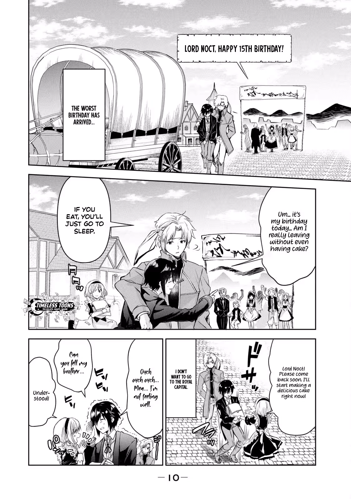 Reincarnated Noble's Omnipotent Domain Expansion ~Using the [Enlarge & Reduce] Skill Made It the Strongest Territory~ Chapter 1.1 - page 12