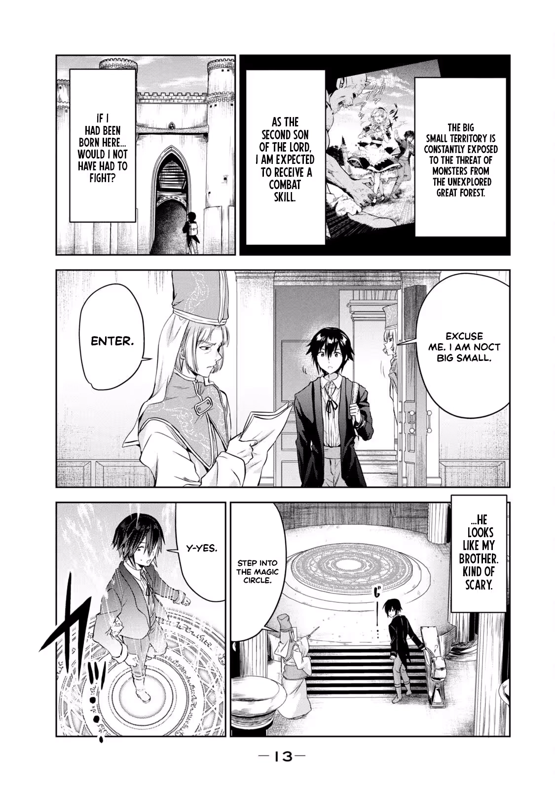 Reincarnated Noble's Omnipotent Domain Expansion ~Using the [Enlarge & Reduce] Skill Made It the Strongest Territory~ Chapter 1.1 - page 15