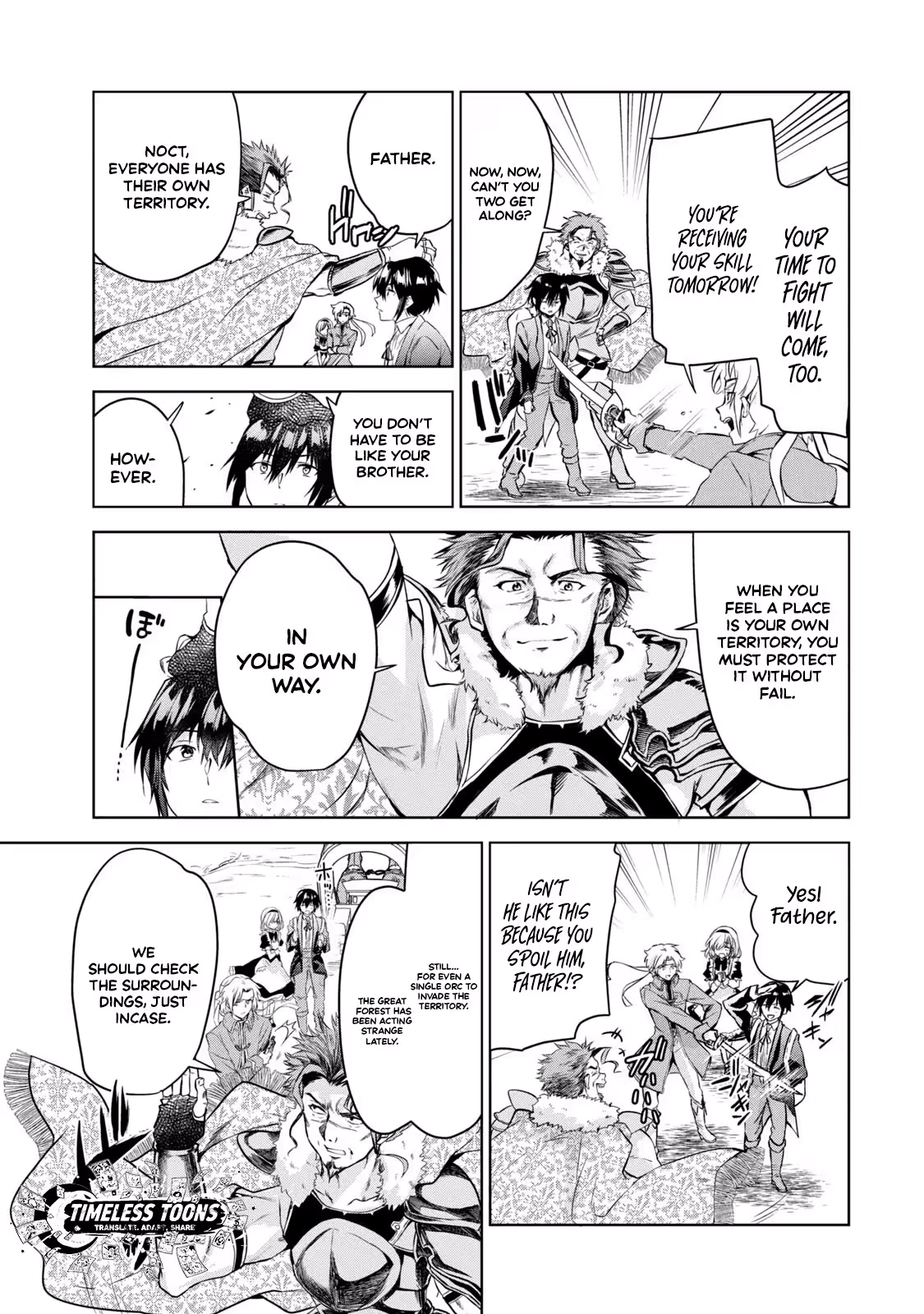 Reincarnated Noble's Omnipotent Domain Expansion ~Using the [Enlarge & Reduce] Skill Made It the Strongest Territory~ Chapter 1.1 - page 9