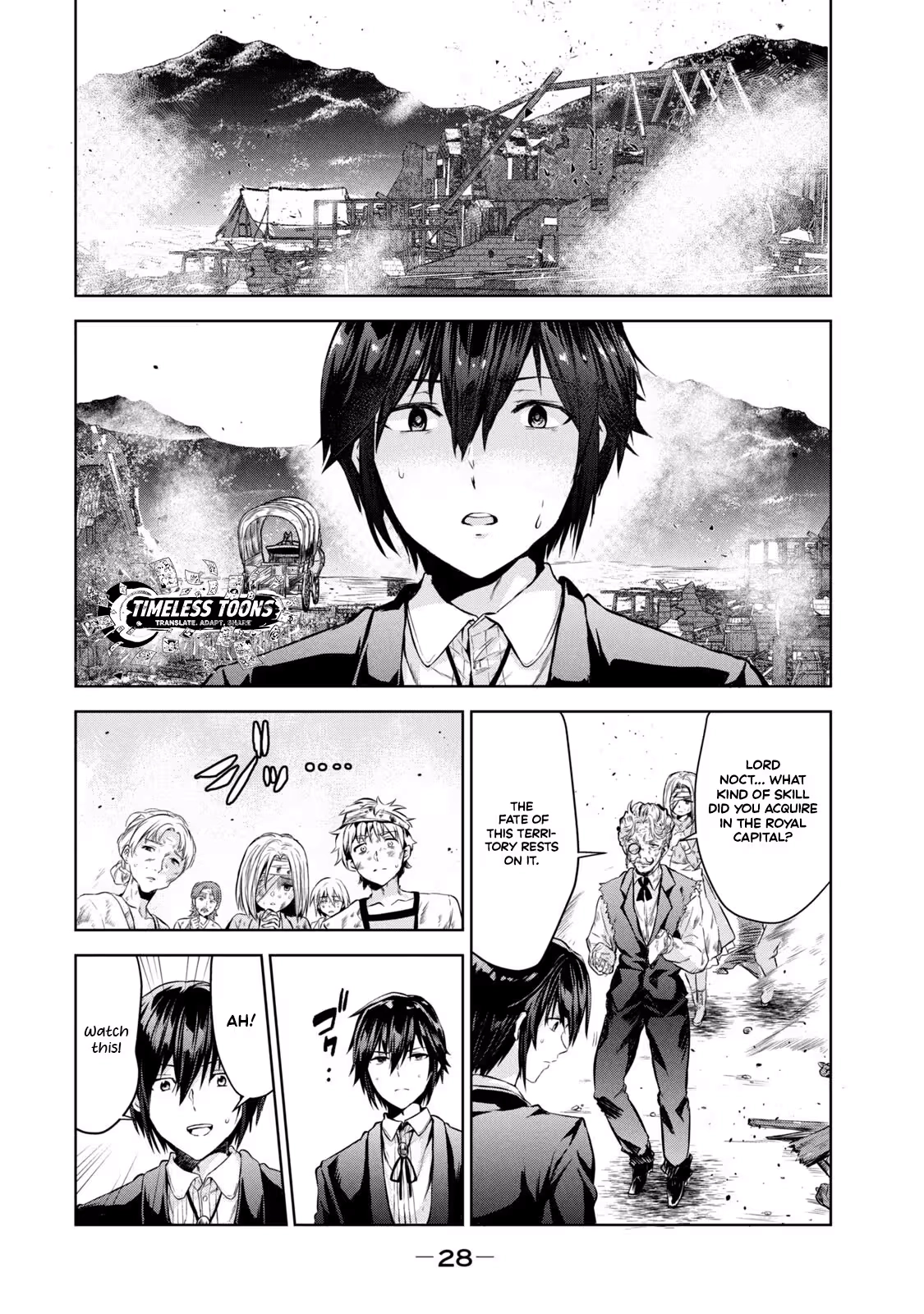 Reincarnated Noble's Omnipotent Domain Expansion ~Using the [Enlarge & Reduce] Skill Made It the Strongest Territory~ Chapter 1.2 - page 5