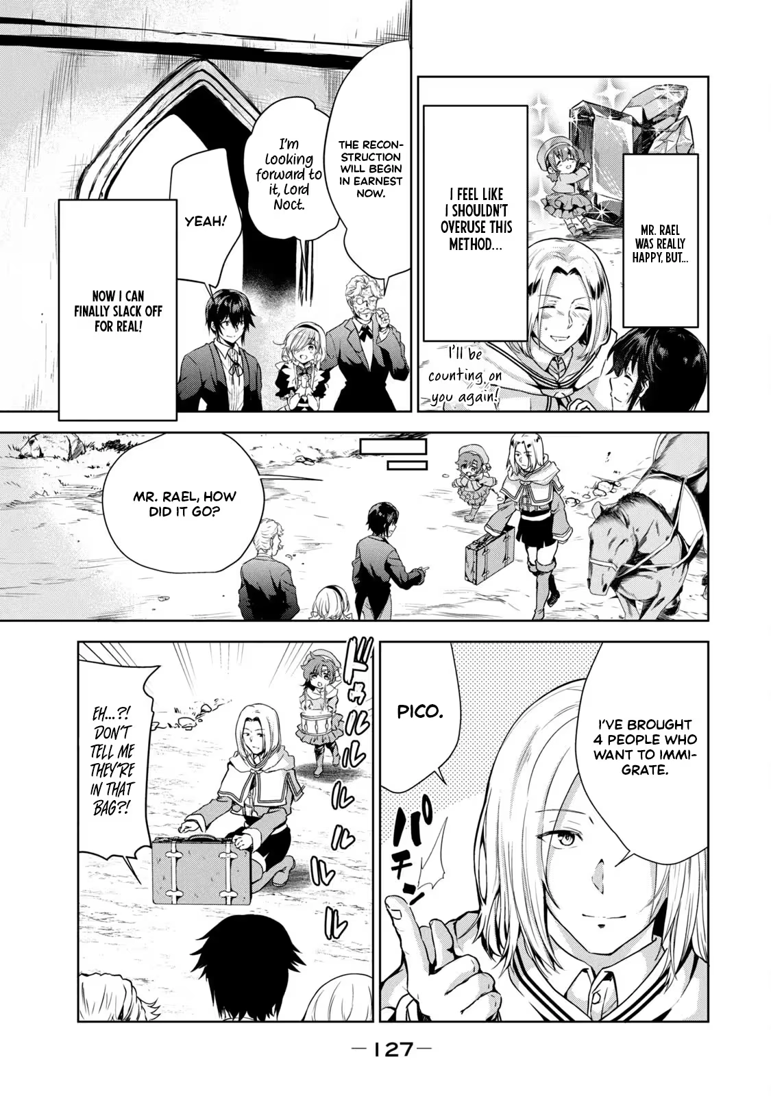 Reincarnated Noble's Omnipotent Domain Expansion ~Using the [Enlarge & Reduce] Skill Made It the Strongest Territory~ Chapter 4 - page 3