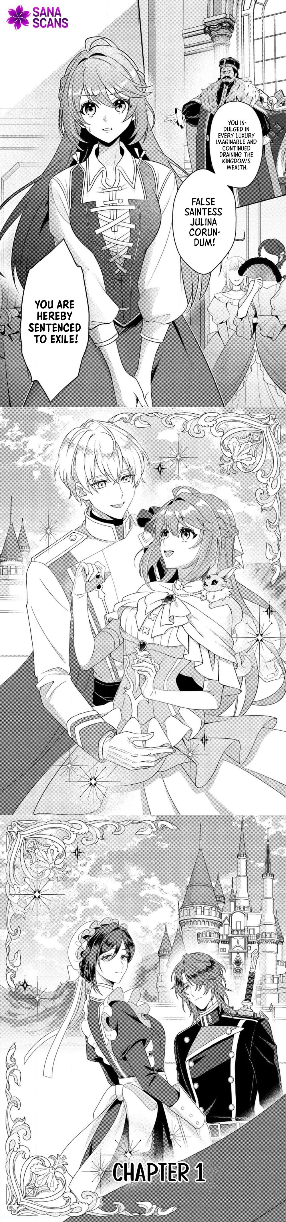 The Jewel Saint: Banished but Living Happily With a Prince Chapter 1 - page 1