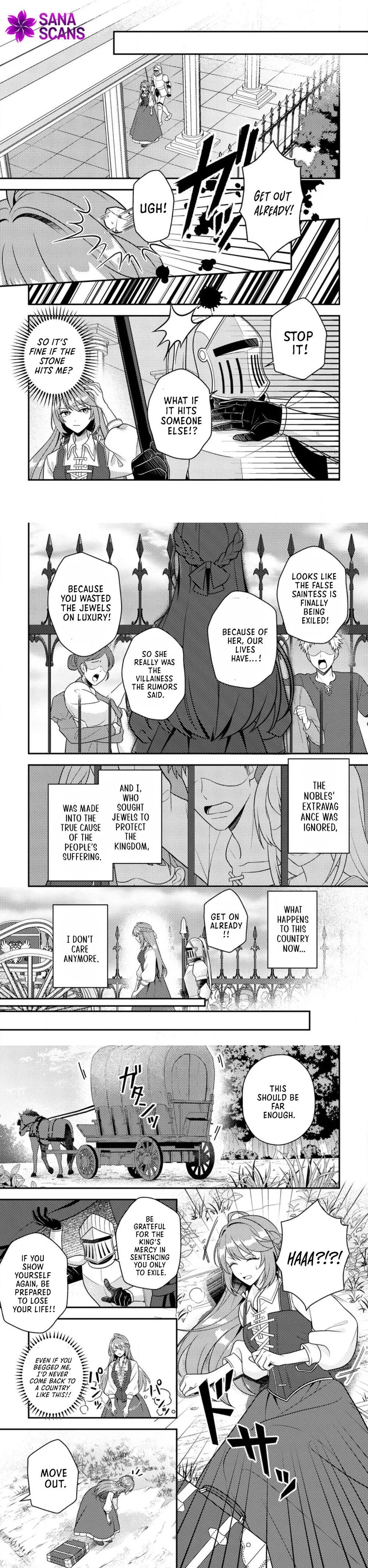 The Jewel Saint: Banished but Living Happily With a Prince Chapter 1 - page 5
