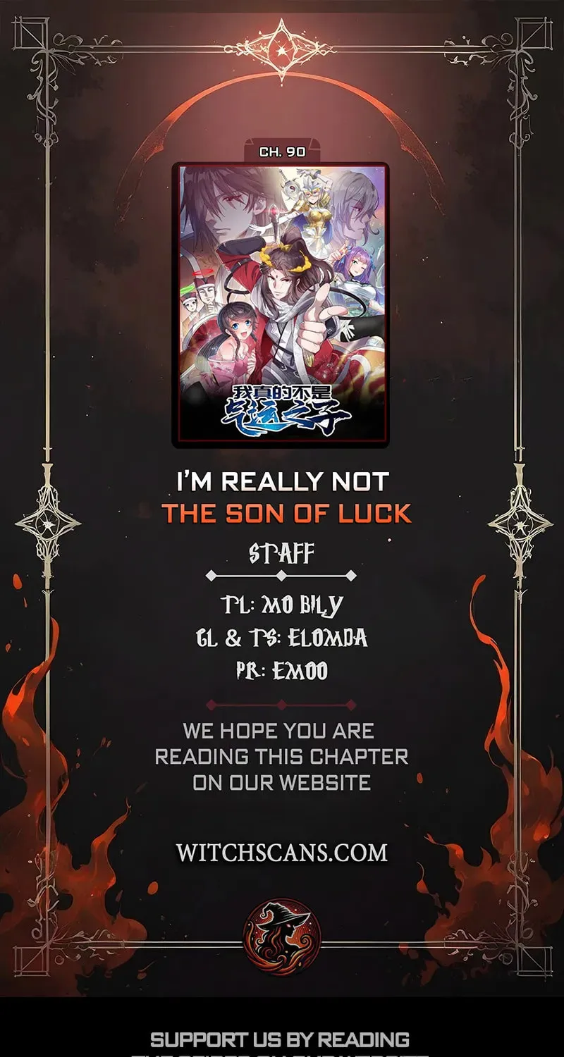 I Am Really Not A Child Of Luck Chapter 90 - page 1