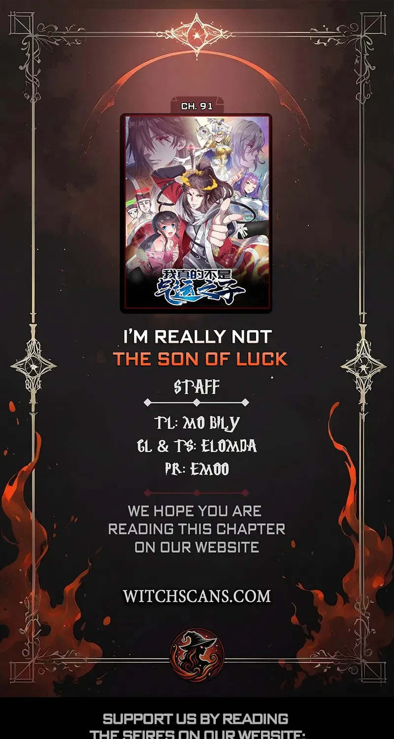 I Am Really Not A Child Of Luck Chapter 91 - page 1