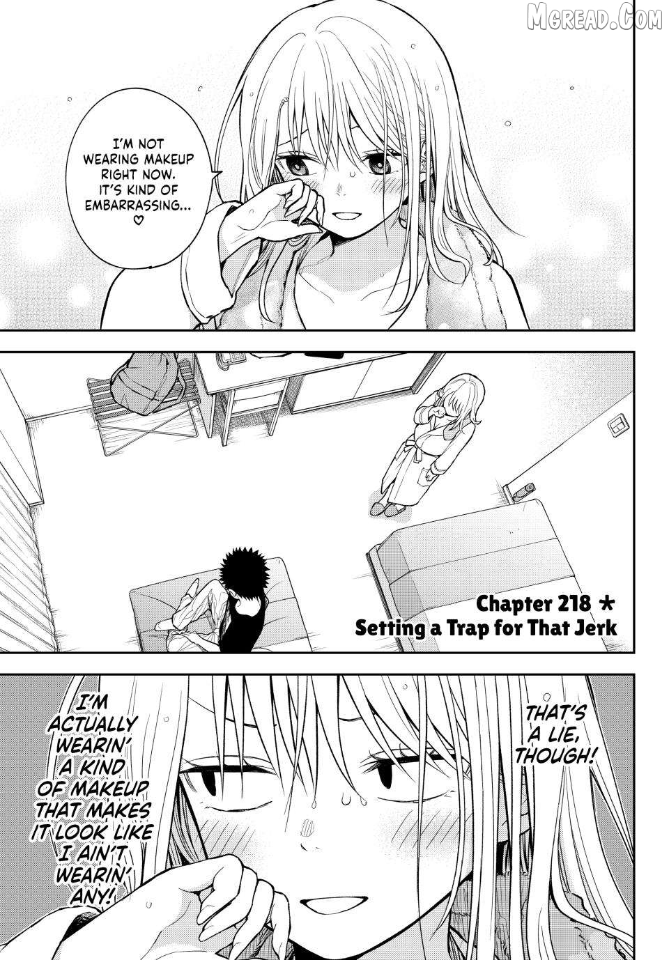 My Charms Are Wasted On Kuroiwa Medaka Chapter 218 - page 1
