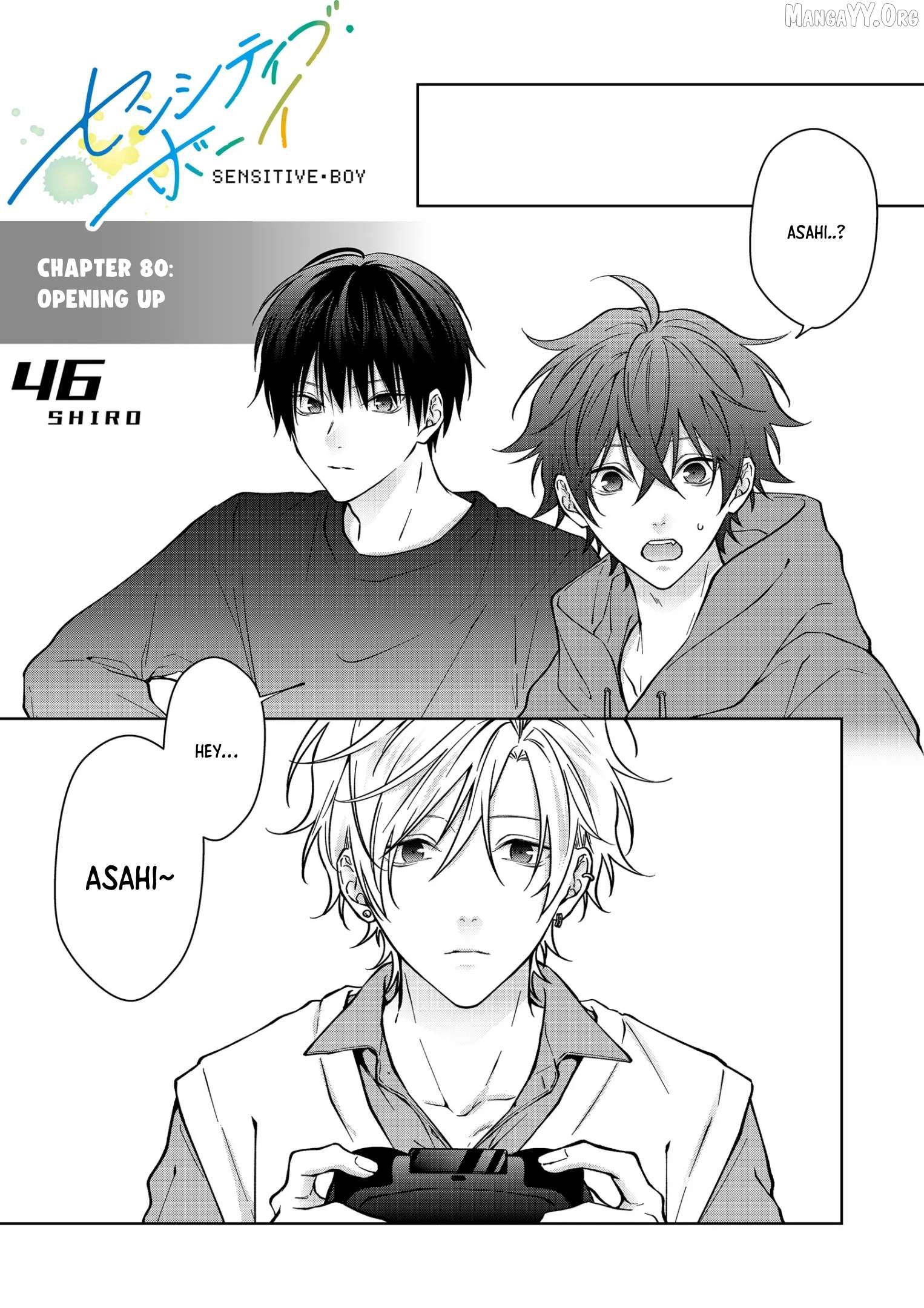Sensitive Boy Chapter 80 - page 1