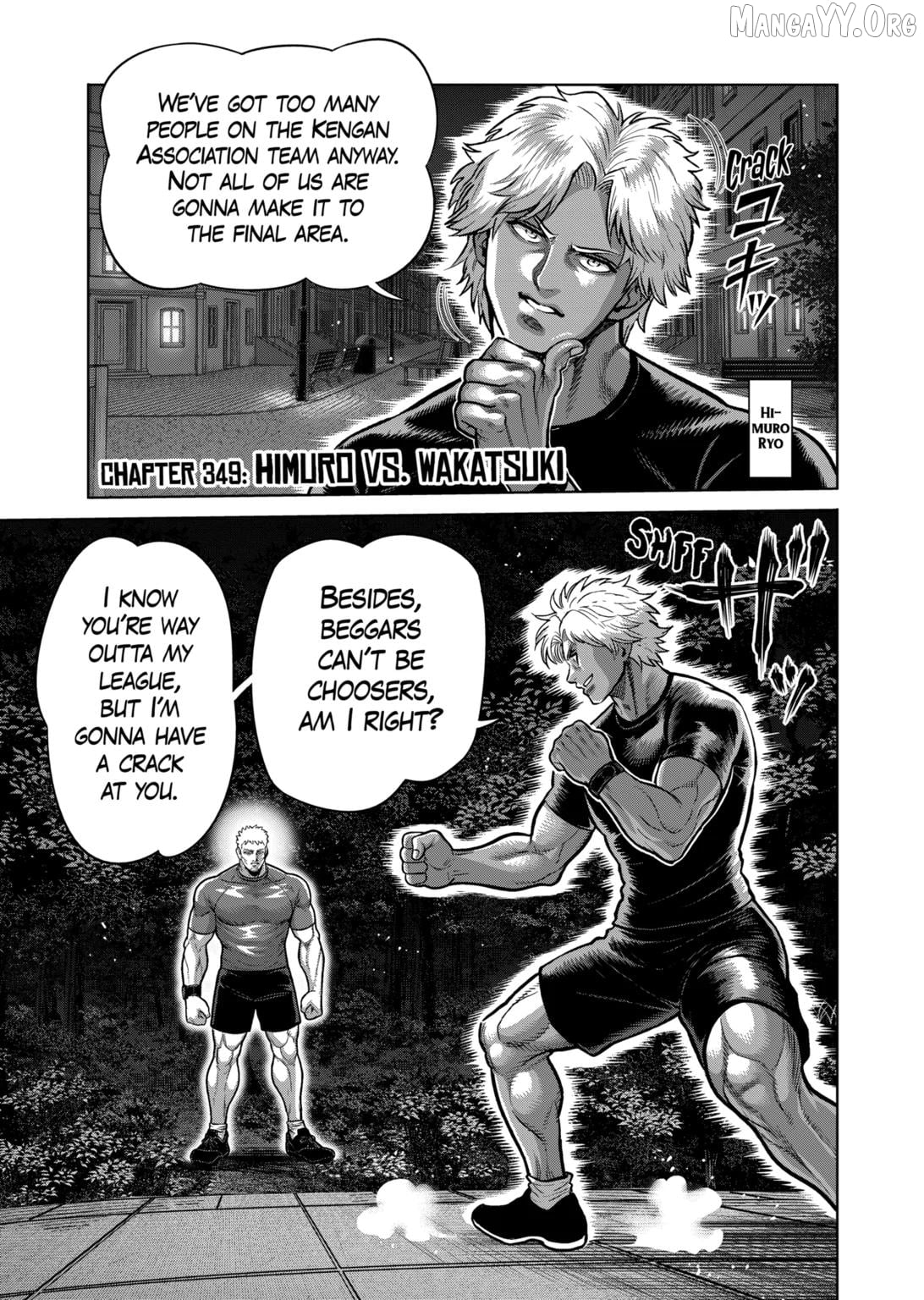 Kengan Omega Chapter 349 - page 1