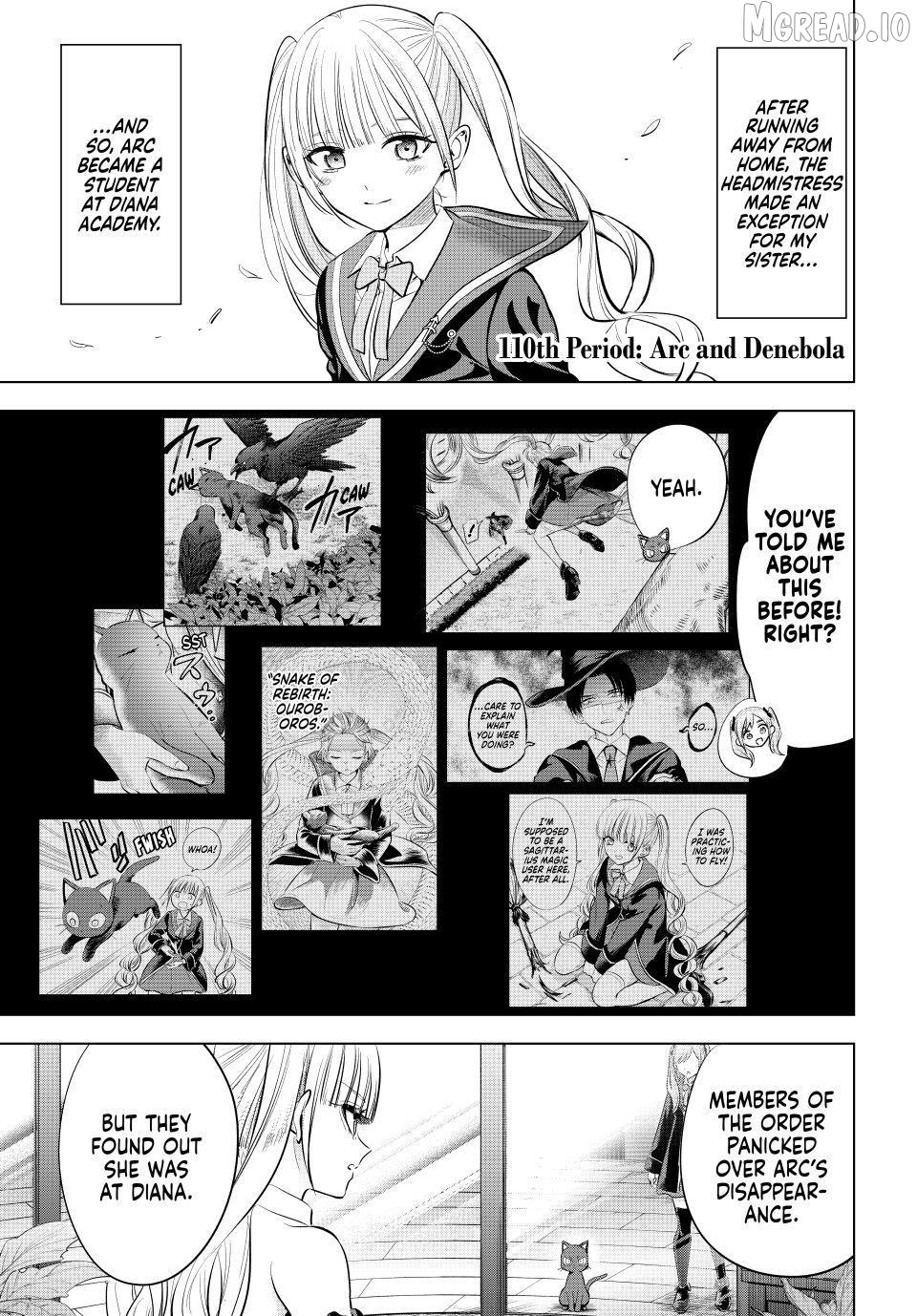 The Classroom of a Black Cat and a Witch Chapter 110 - page 1