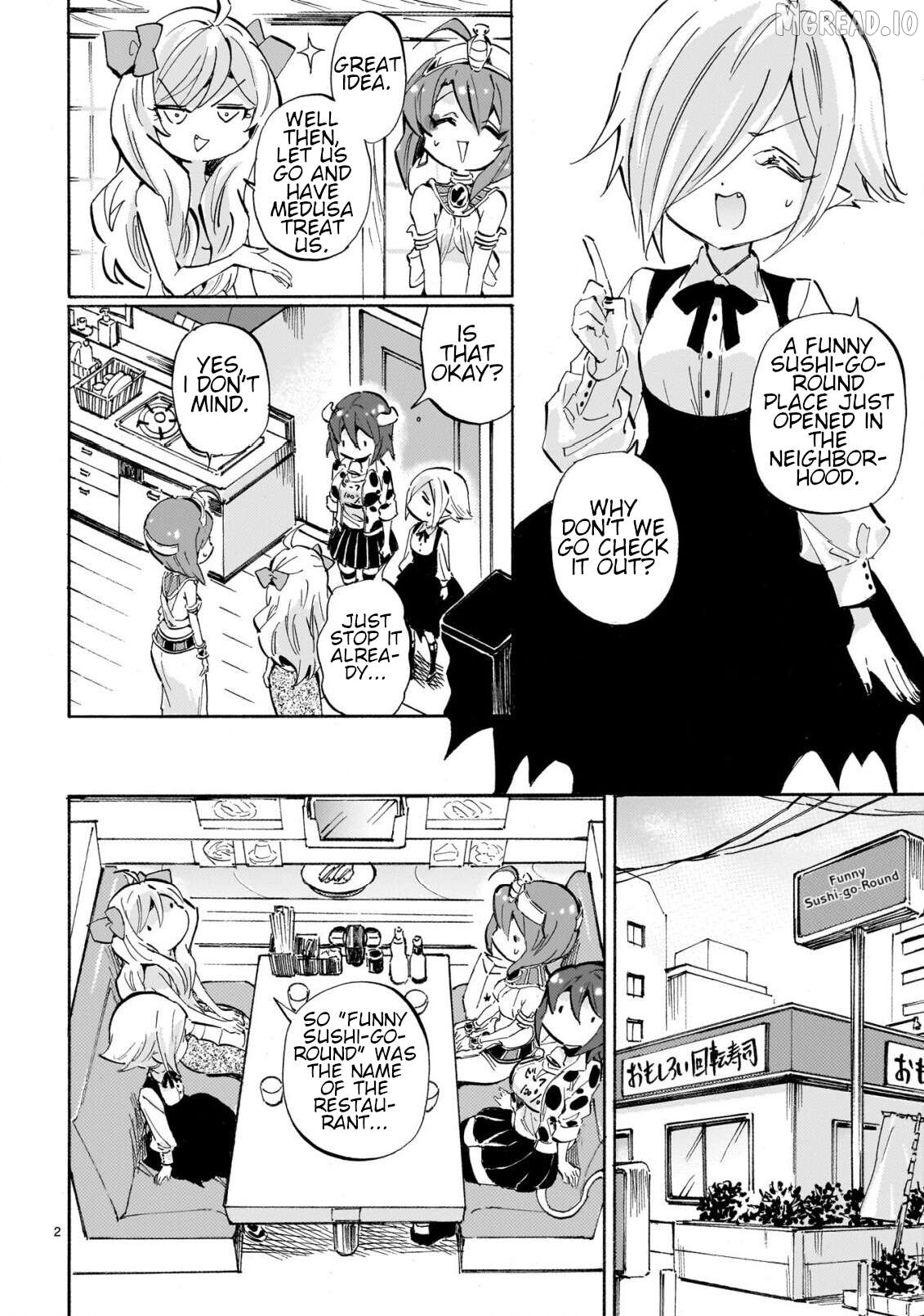 Jashin-chan Dropkick Chapter 297 - page 2
