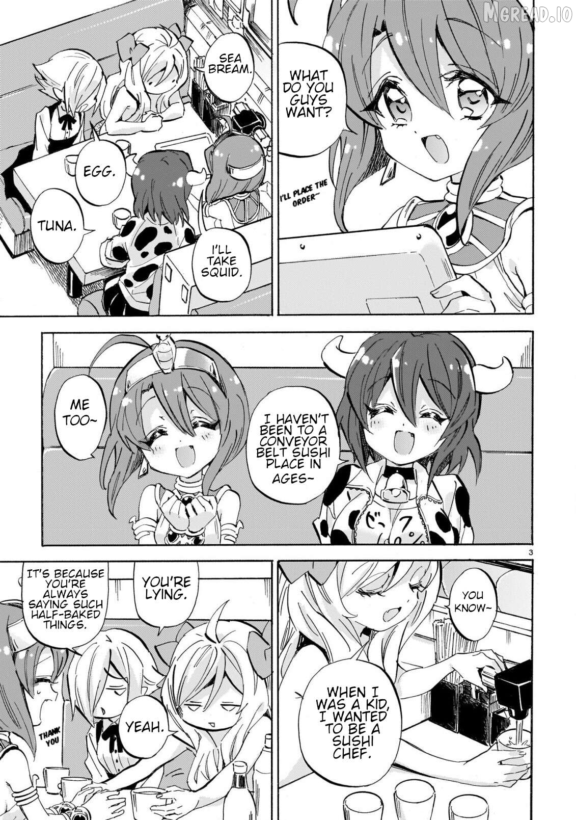 Jashin-chan Dropkick Chapter 297 - page 3