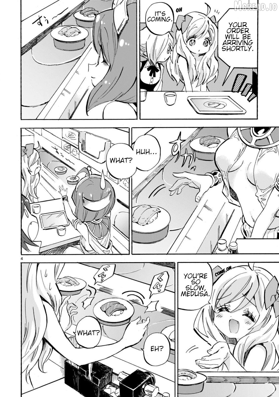 Jashin-chan Dropkick Chapter 297 - page 4