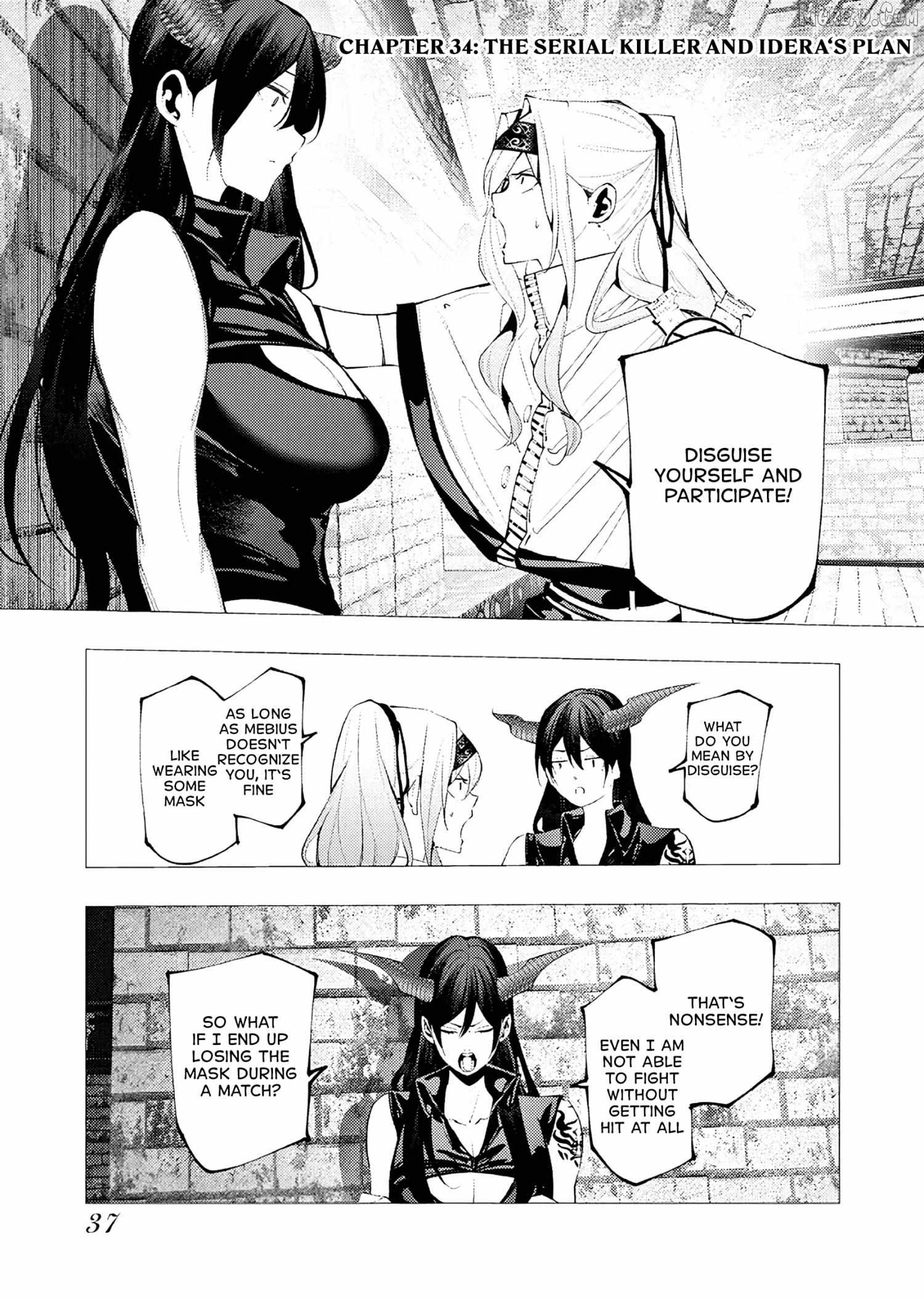 The Serial Killer Is Reincarnated Into the Another World. Chapter 34 - page 1