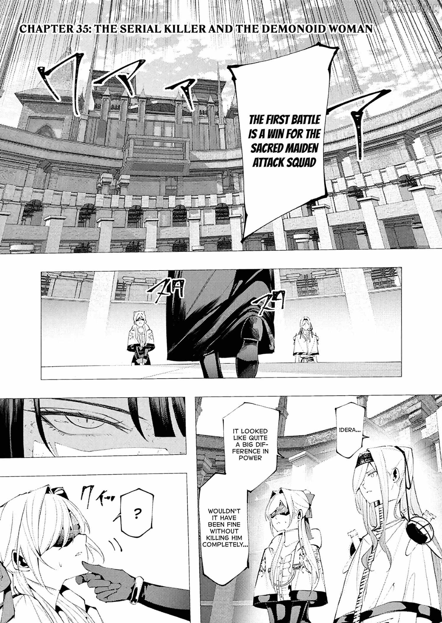 The Serial Killer Is Reincarnated Into the Another World. Chapter 35 - page 1
