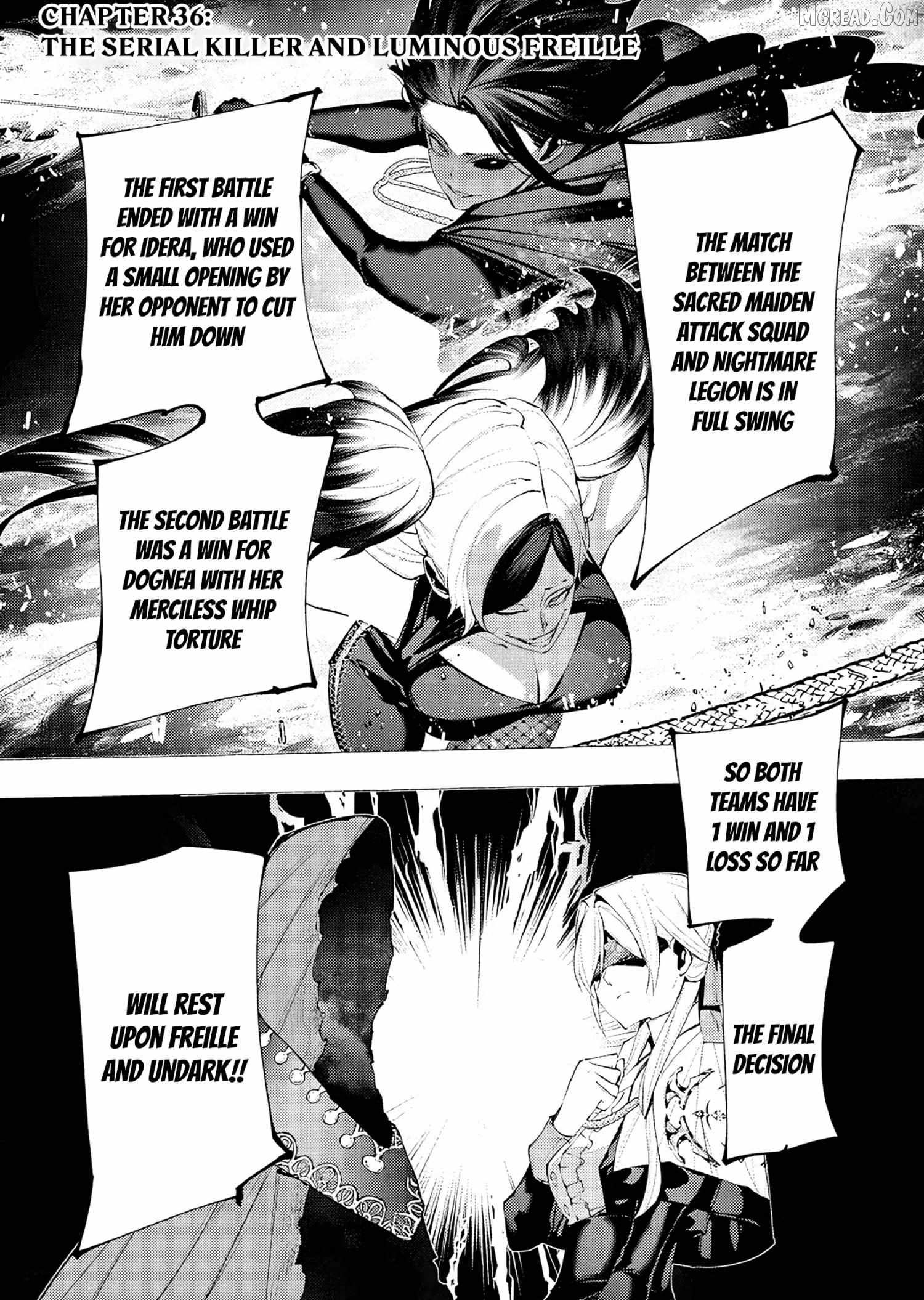 The Serial Killer Is Reincarnated Into the Another World. Chapter 36 - page 1