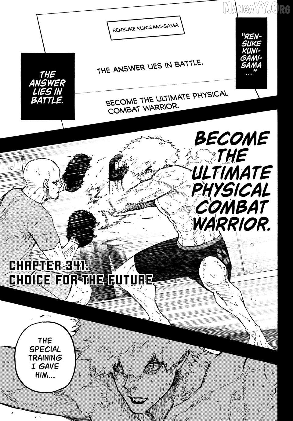 Blue Lock Chapter 341 - page 1
