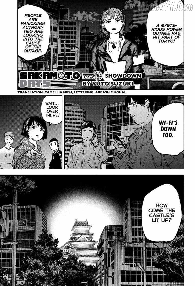 Sakamoto Days Chapter 254 - page 1