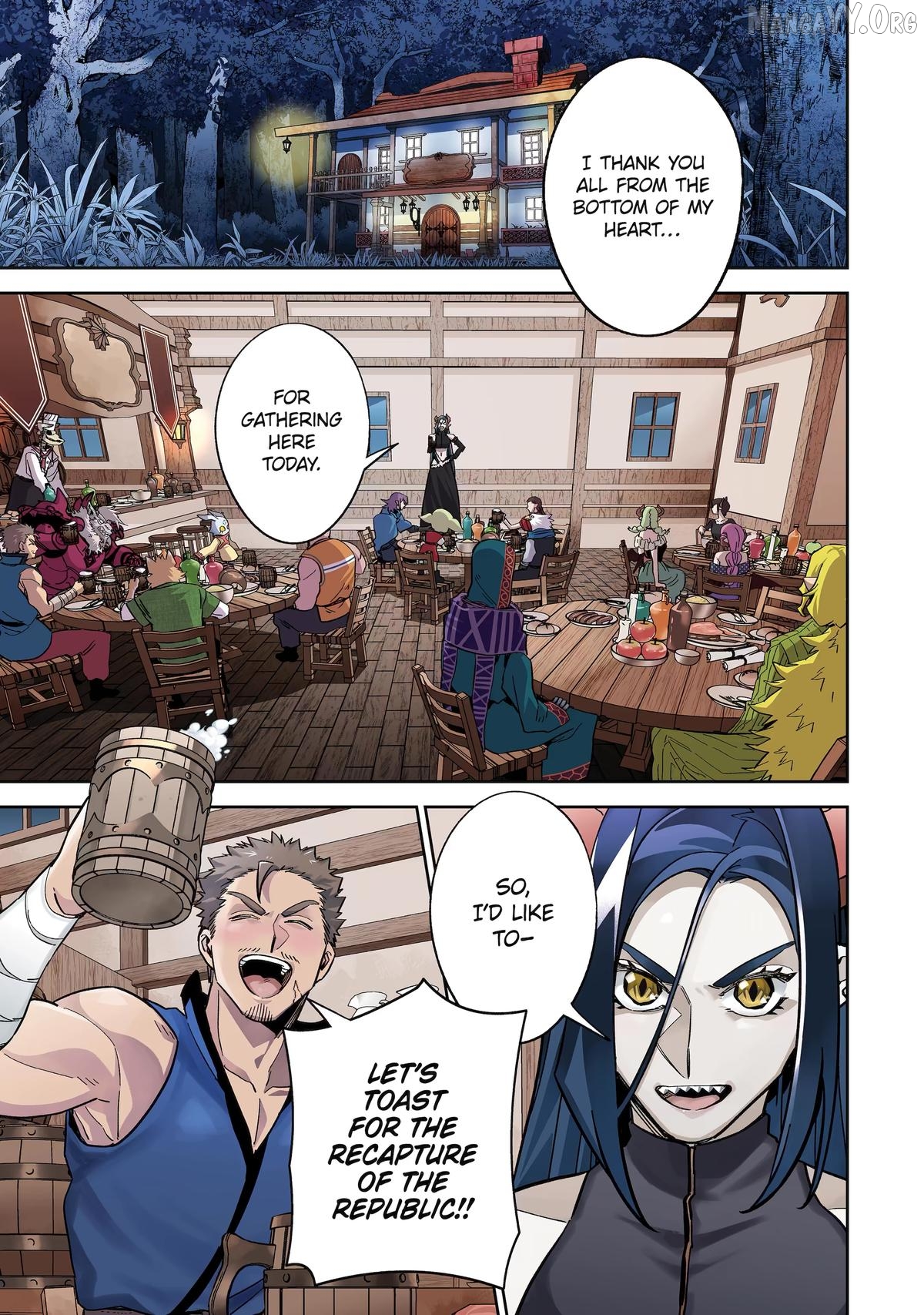 The Executed Sage is Reincarnated as a Lich and Starts an All-Out War Chapter 61 - page 1