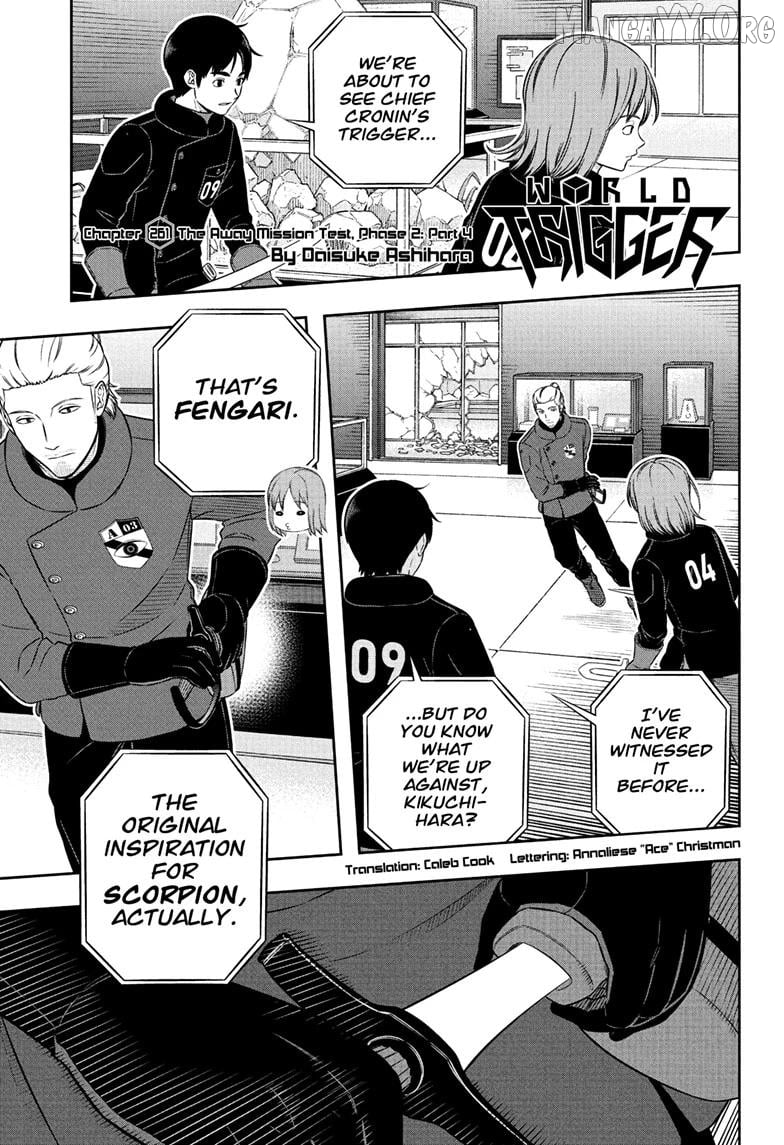 World Trigger Chapter 261 - page 1