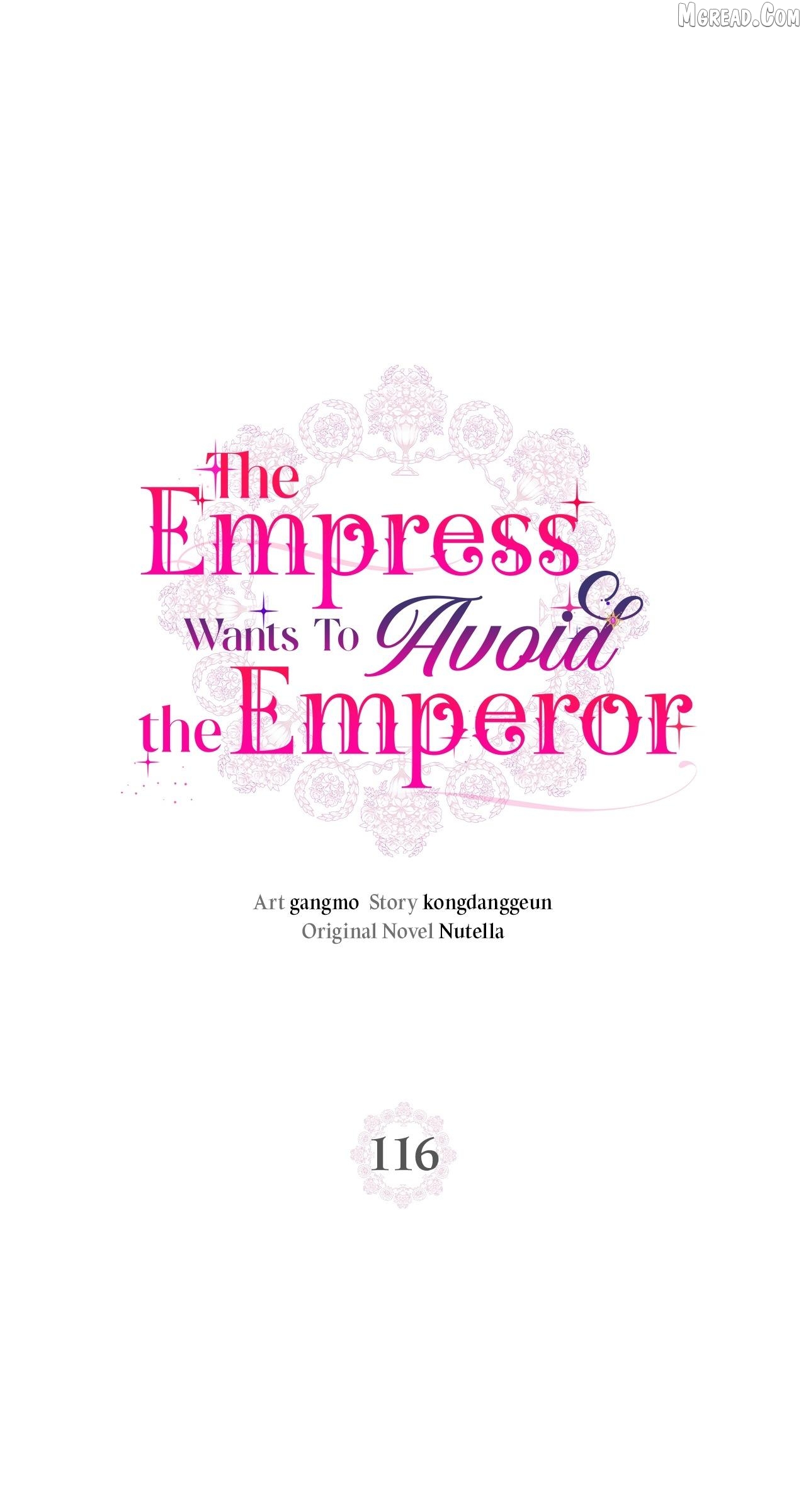 The Empress Wants To Avoid the Emperor Chapter 116 - page 1