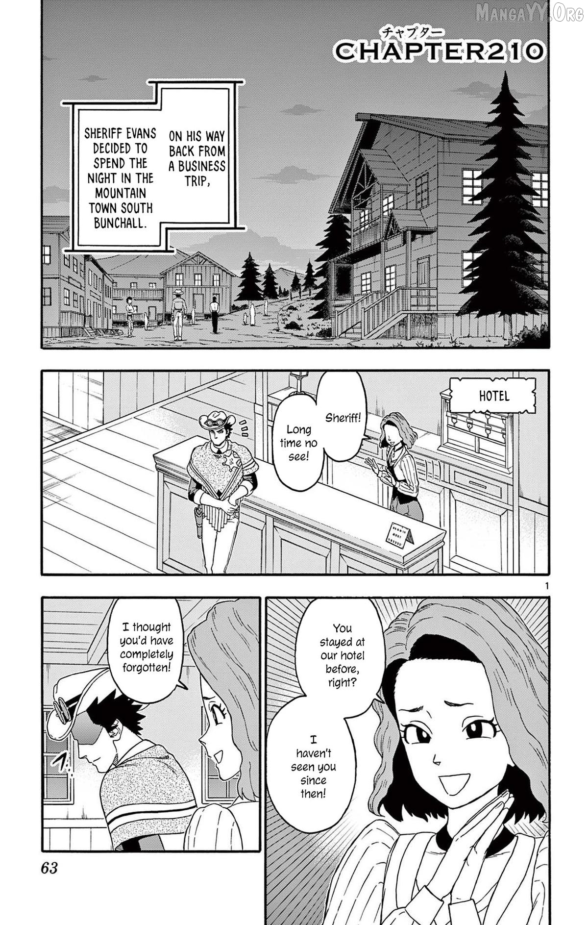 Sheriff Evans' Lies Chapter 210 - page 1