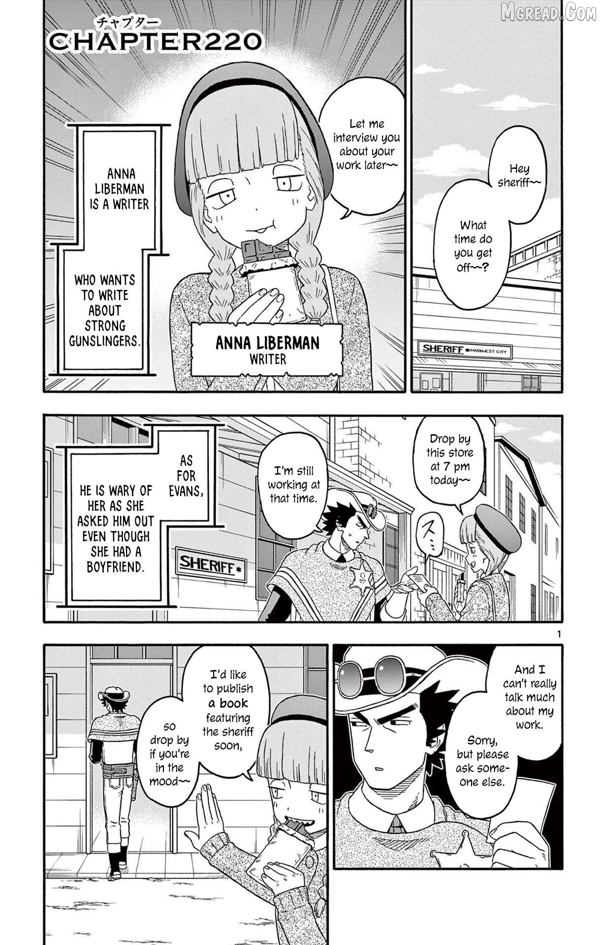 Sheriff Evans' Lies Chapter 220 - page 1