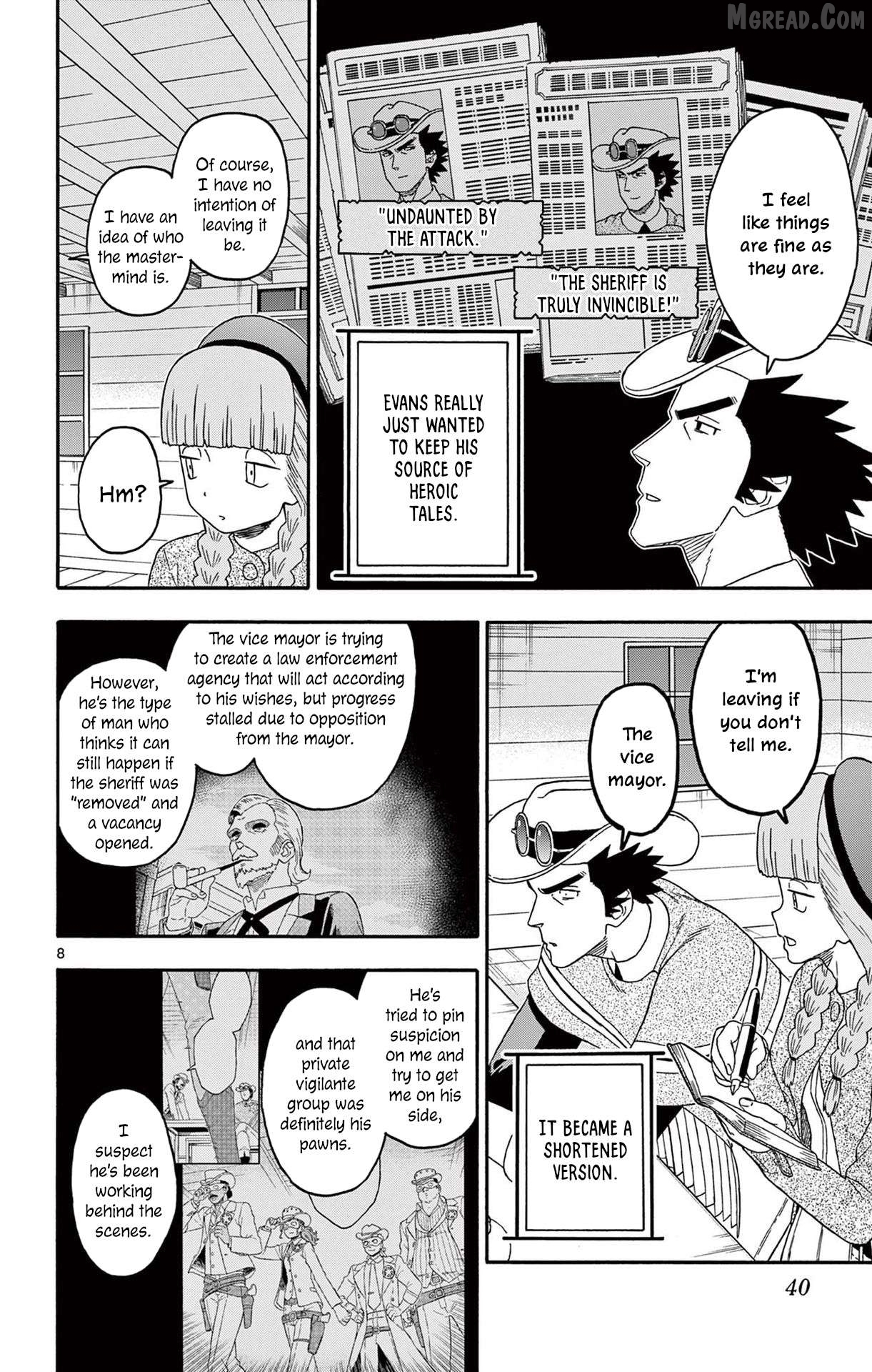 Sheriff Evans' Lies Chapter 220 - page 8