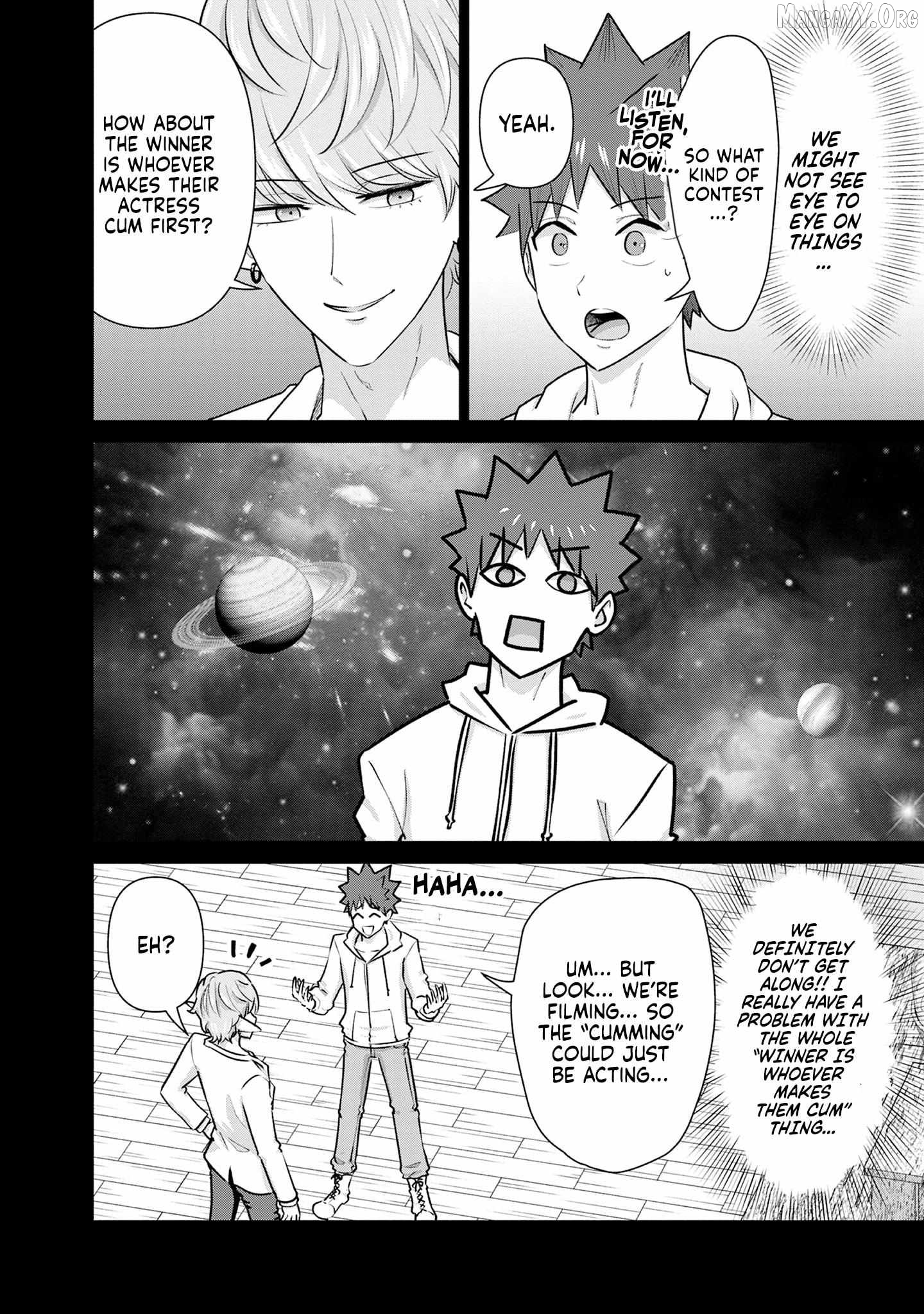 Isekai Pornstar ~Shiru danyuu ga isekai tensei shite ero chishiki furu katsuyo de musou danyuu ni naru hanashi ~ Chapter 48 - page 2
