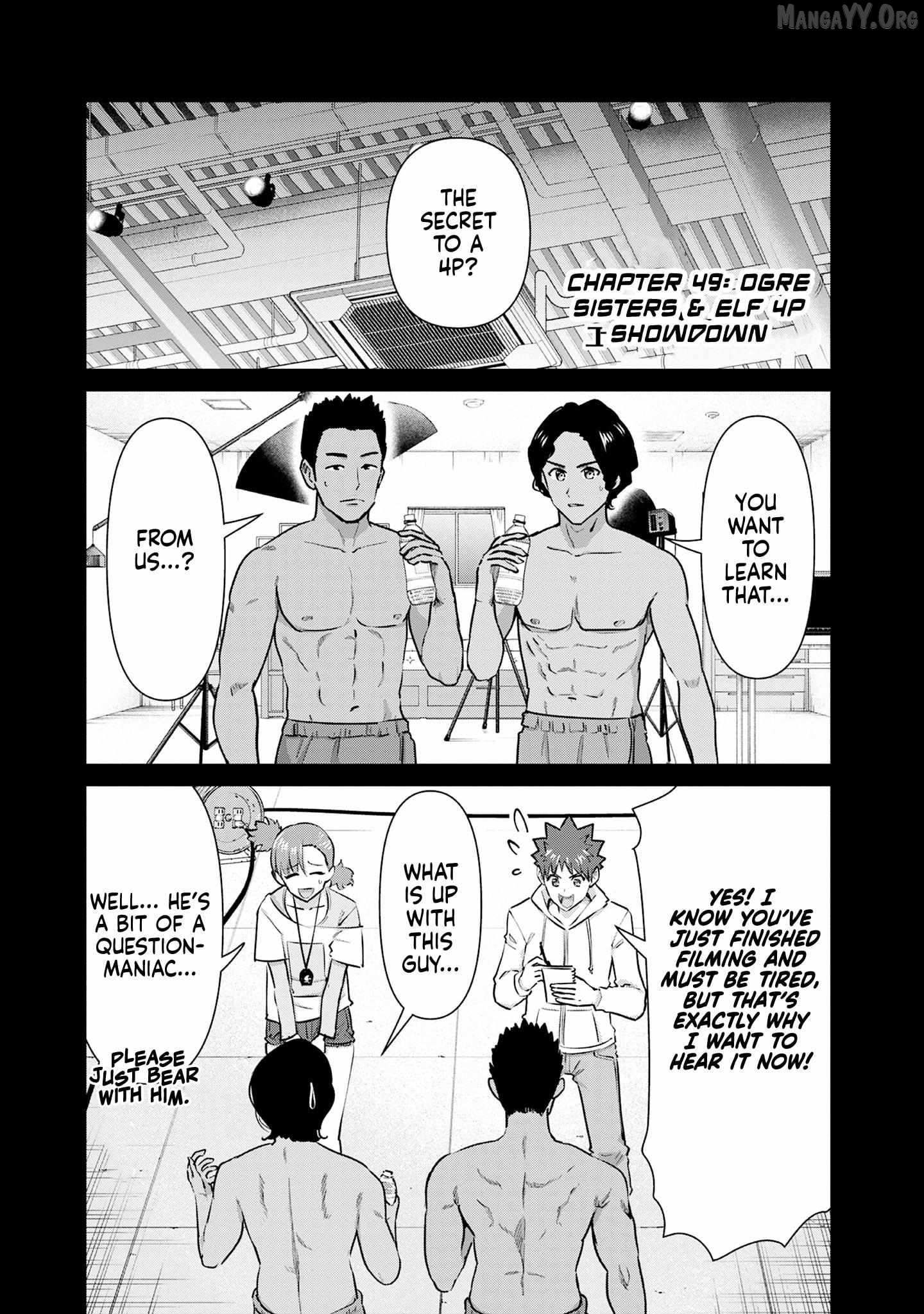 Isekai Pornstar ~Shiru danyuu ga isekai tensei shite ero chishiki furu katsuyo de musou danyuu ni naru hanashi ~ Chapter 49 - page 1