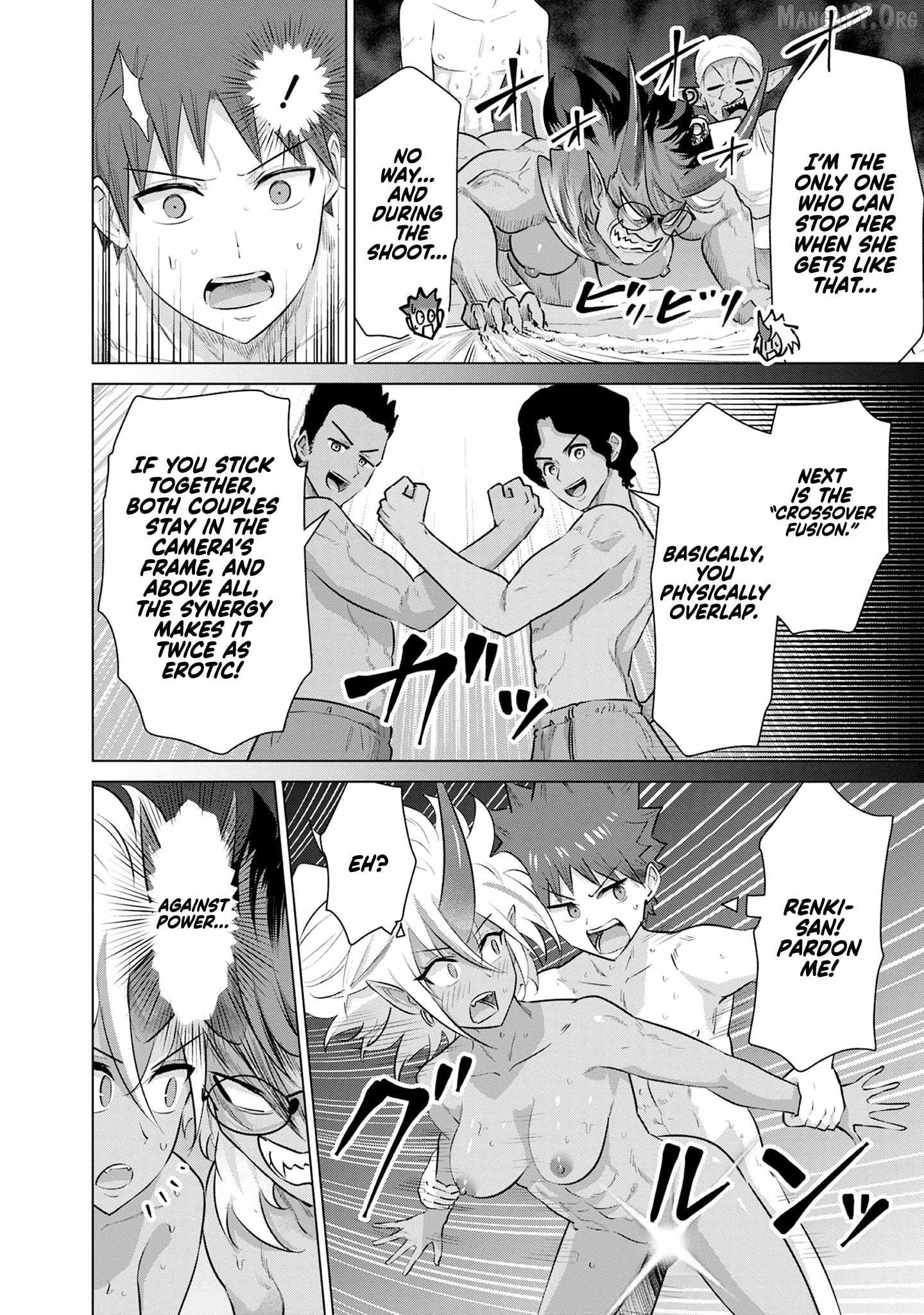 Isekai Pornstar ~Shiru danyuu ga isekai tensei shite ero chishiki furu katsuyo de musou danyuu ni naru hanashi ~ Chapter 49 - page 10